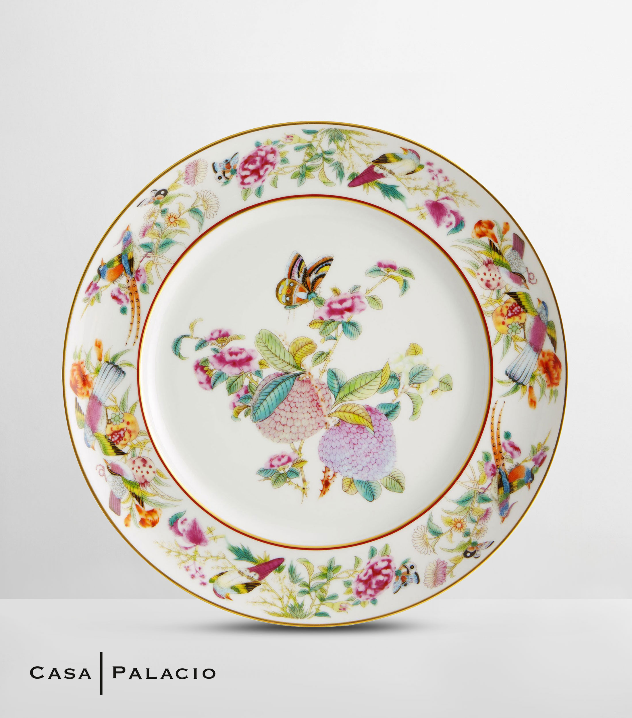 Plato llano Anona multicolor