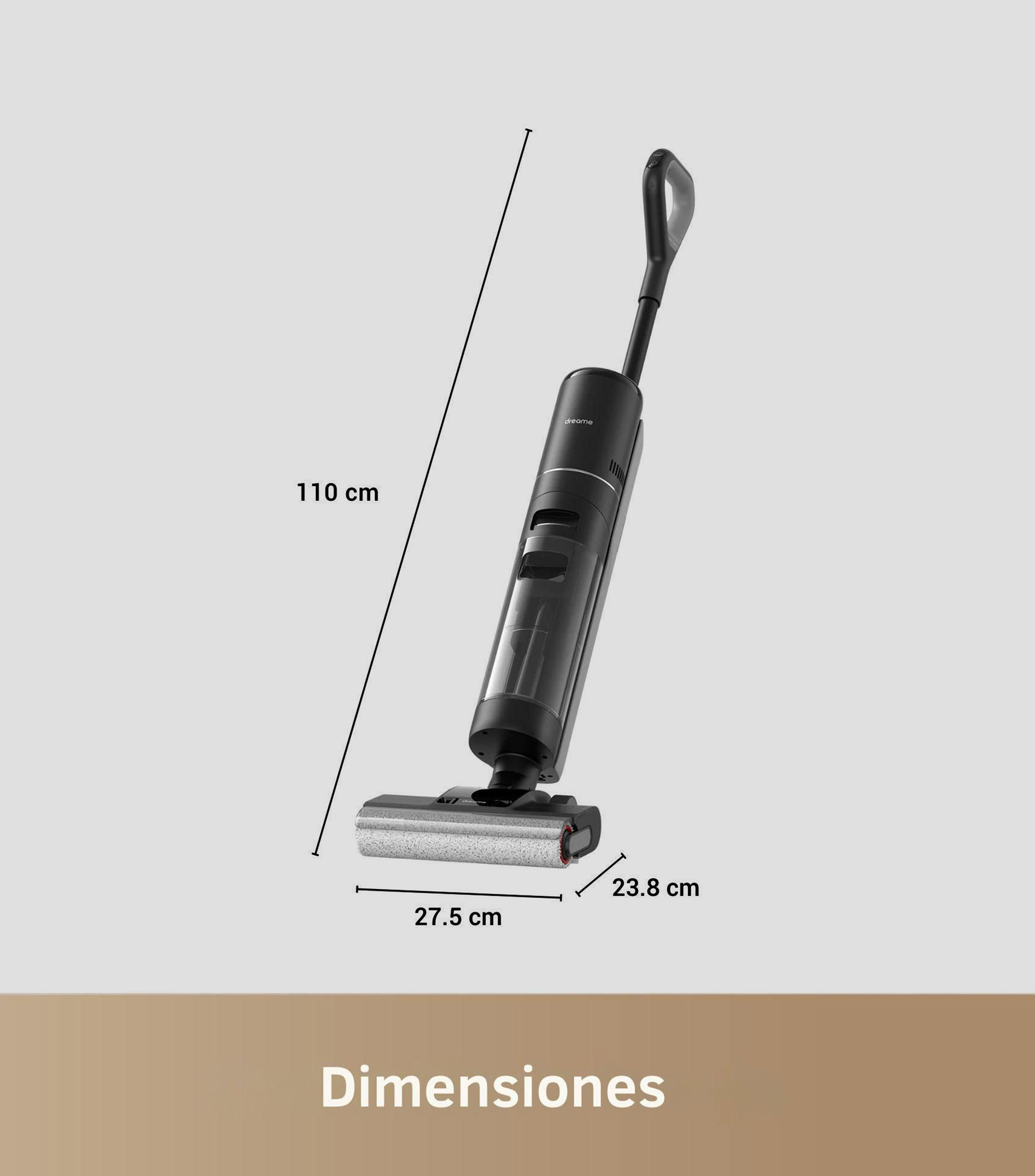 Aspiradora inalámbrica H12 Pro negro