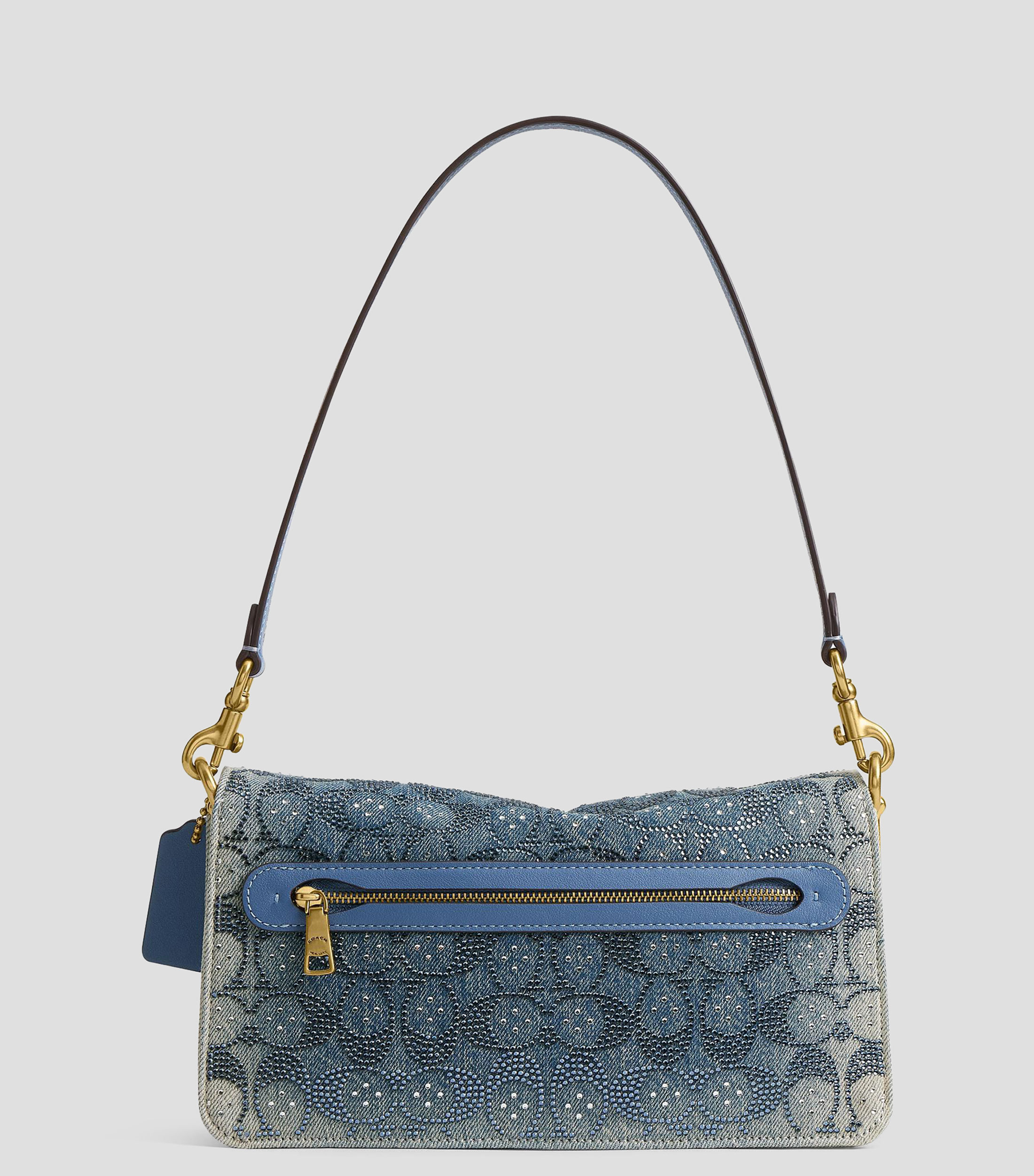 Bolsa shoulder azul de lona Tabby Bag 26 diseño fantasía Mujer