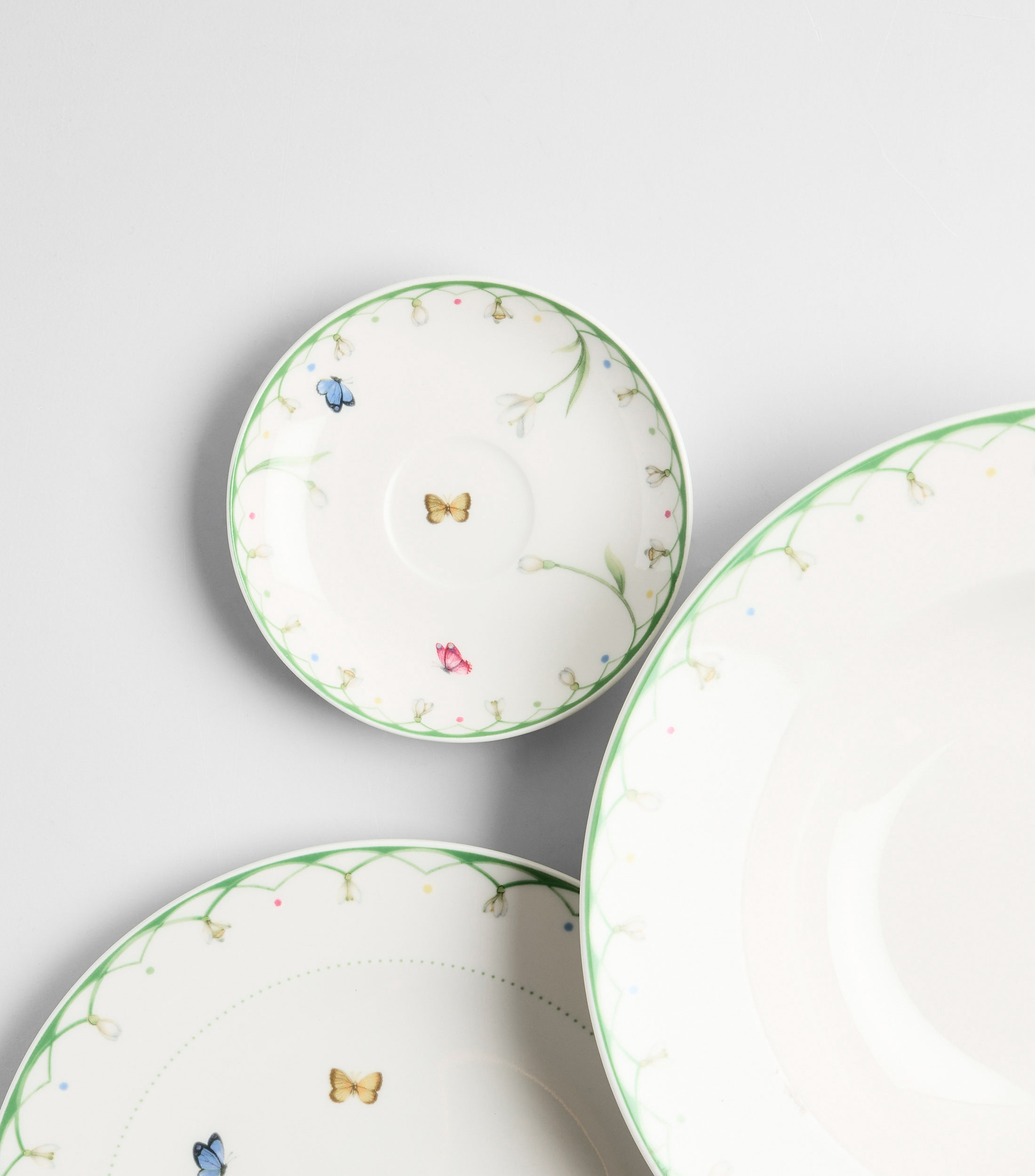 Plato para taza de moka Colourf Spring