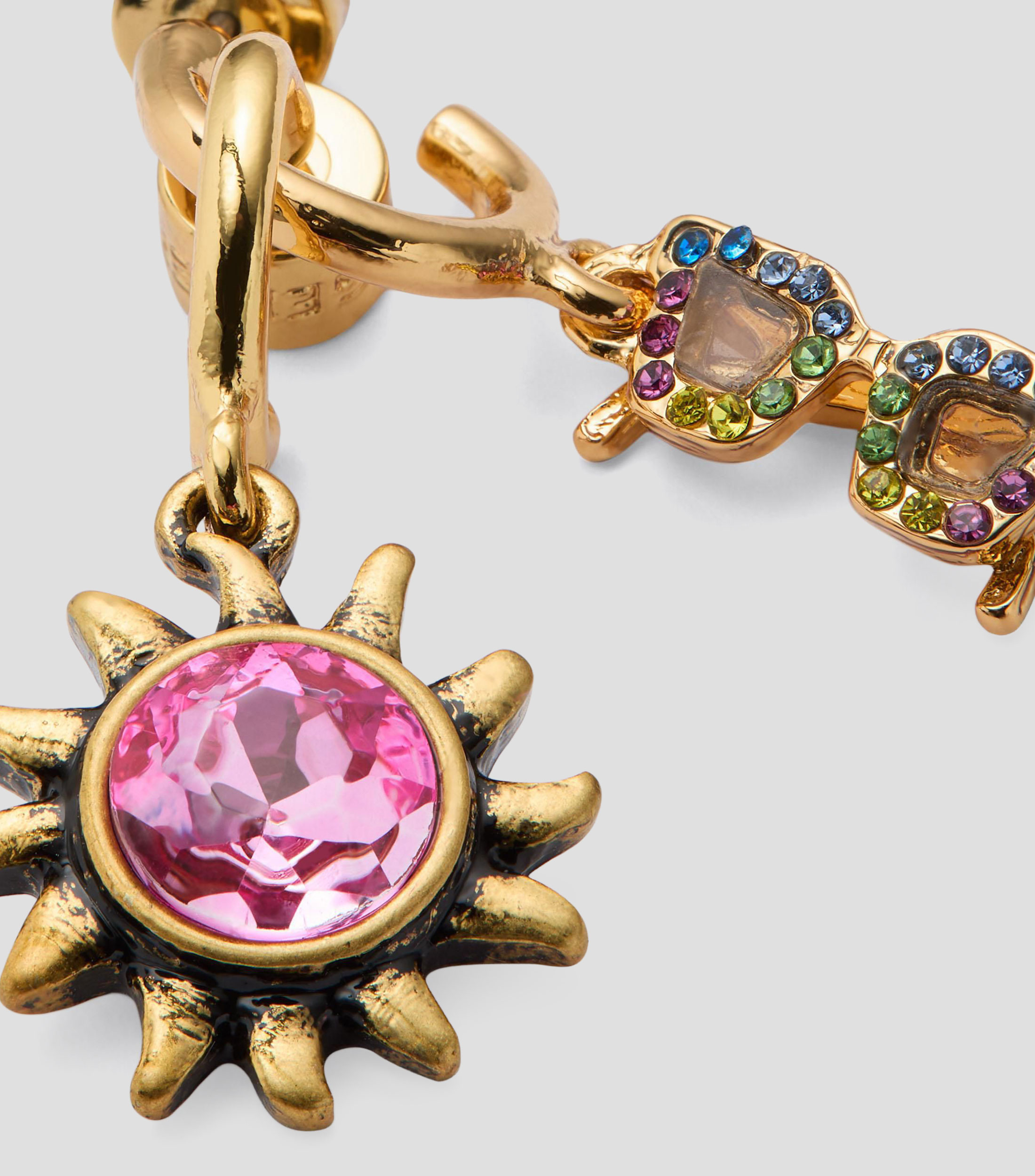 Aretes Charm con cristal Mujer