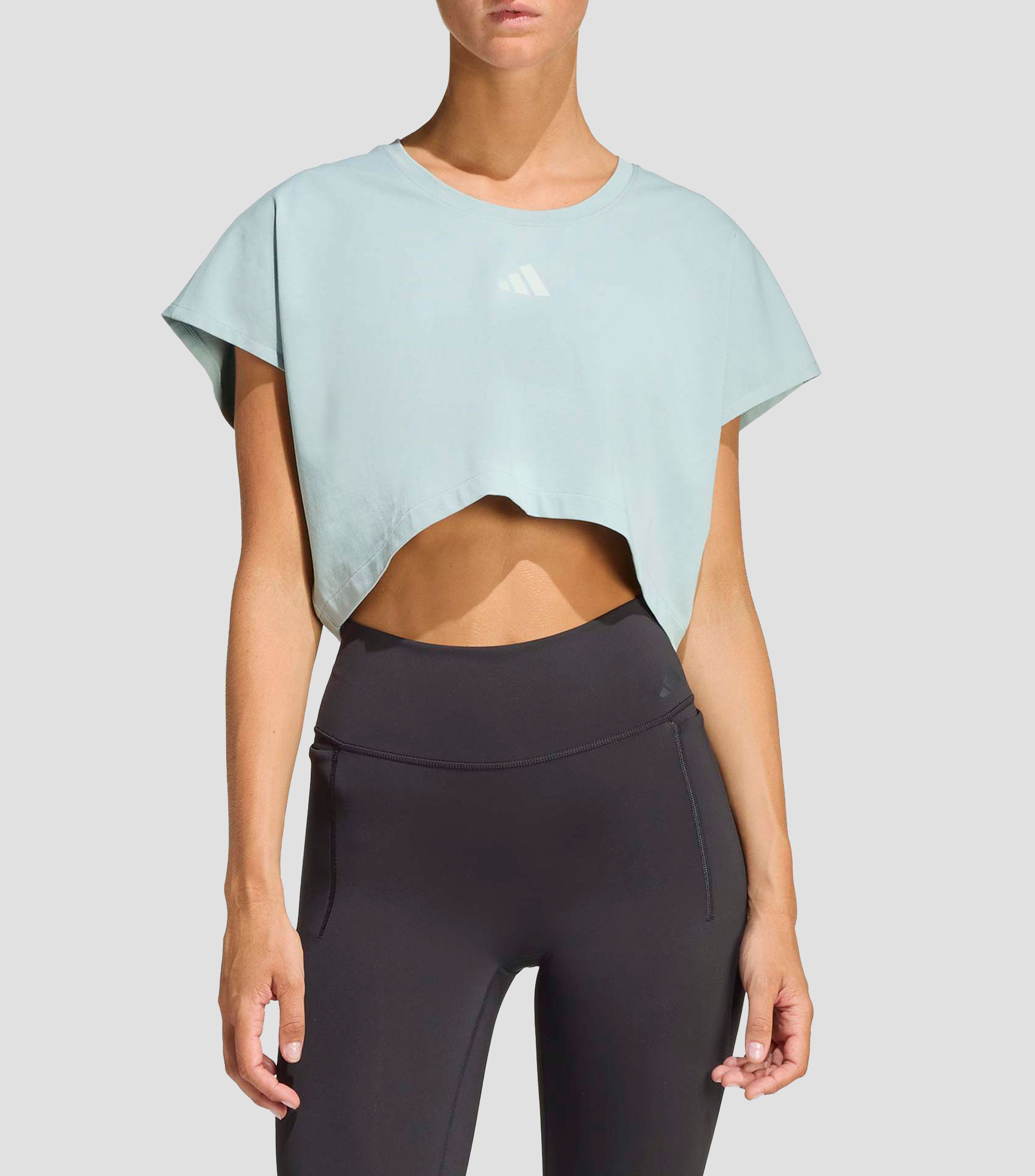 Playera para entrenamiento Power Workout estampada Mujer