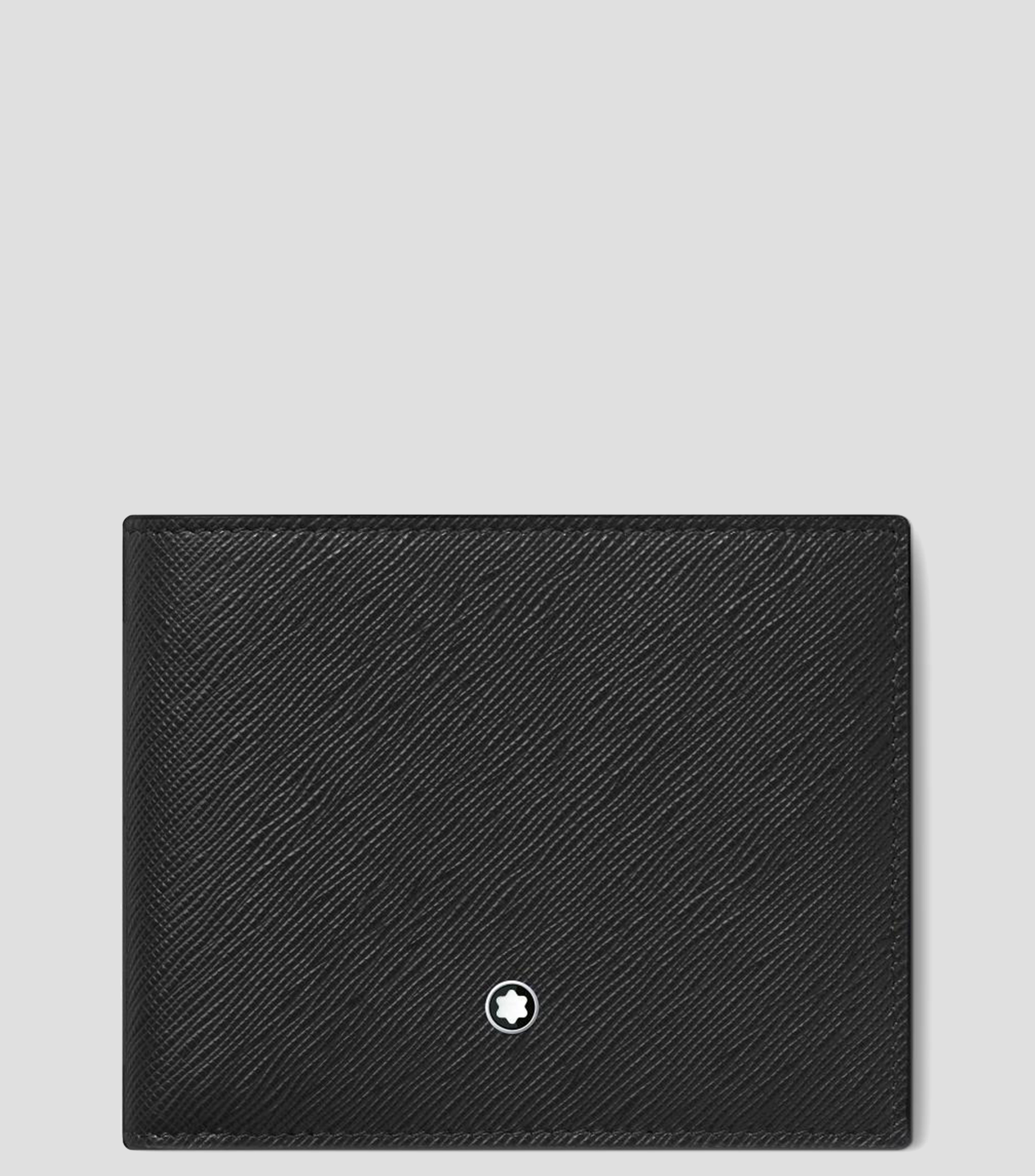 Montblanc Sartorial Cartera para 6 tarjetas de crédito negra Unisex