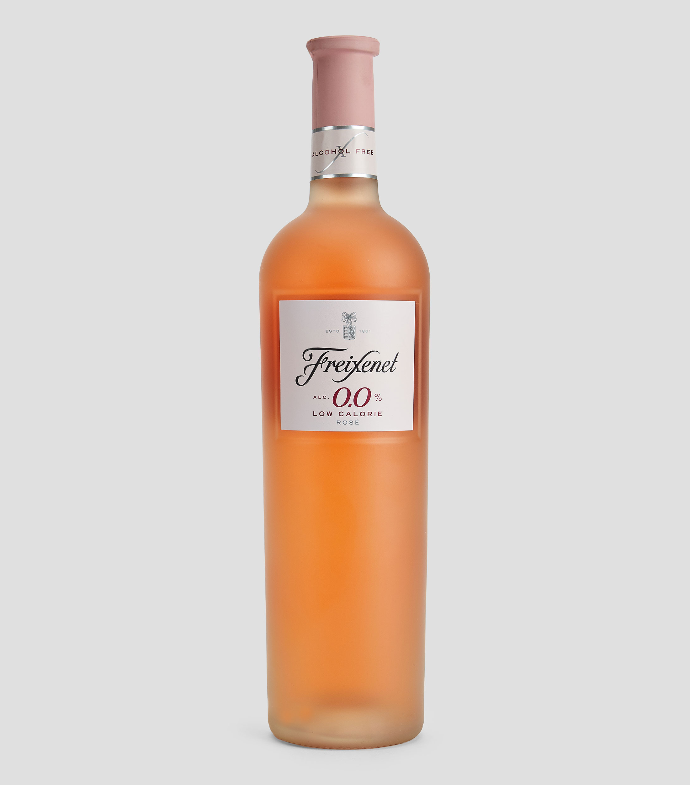 Vino rosado tempranillo sin alcohol, 750 ml