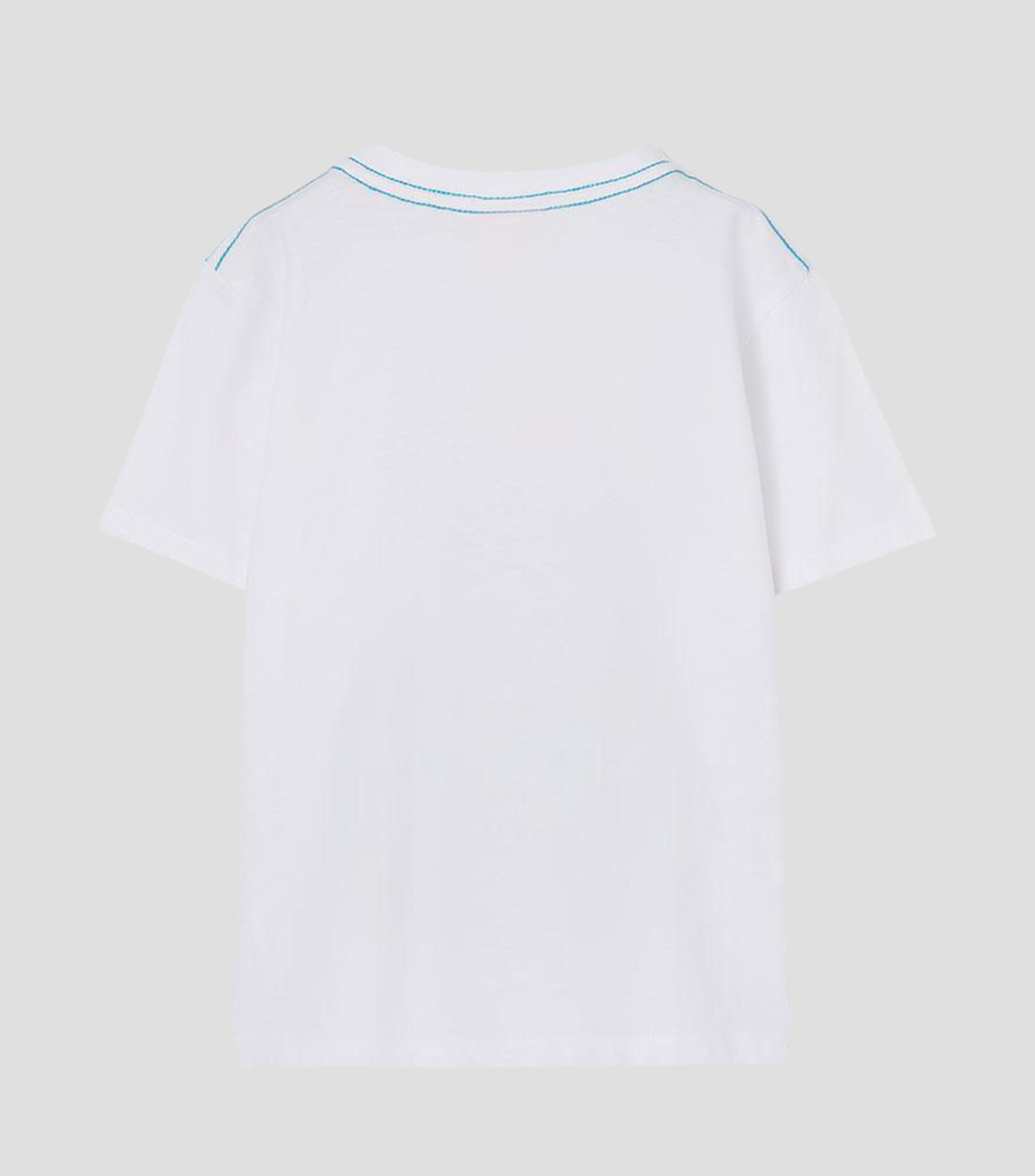 Playera cuello redondo manga corta estampada Niño