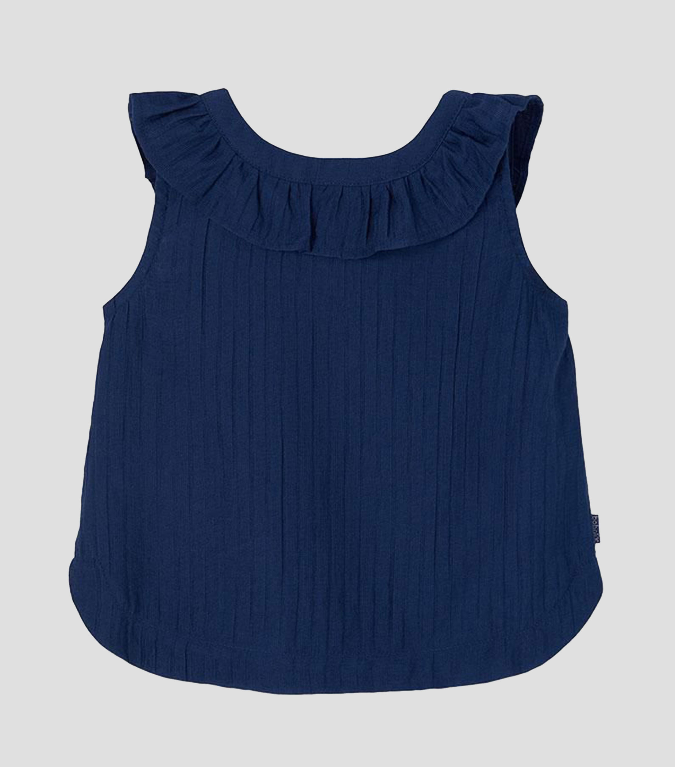 Blusa sólida sin mangas Niña