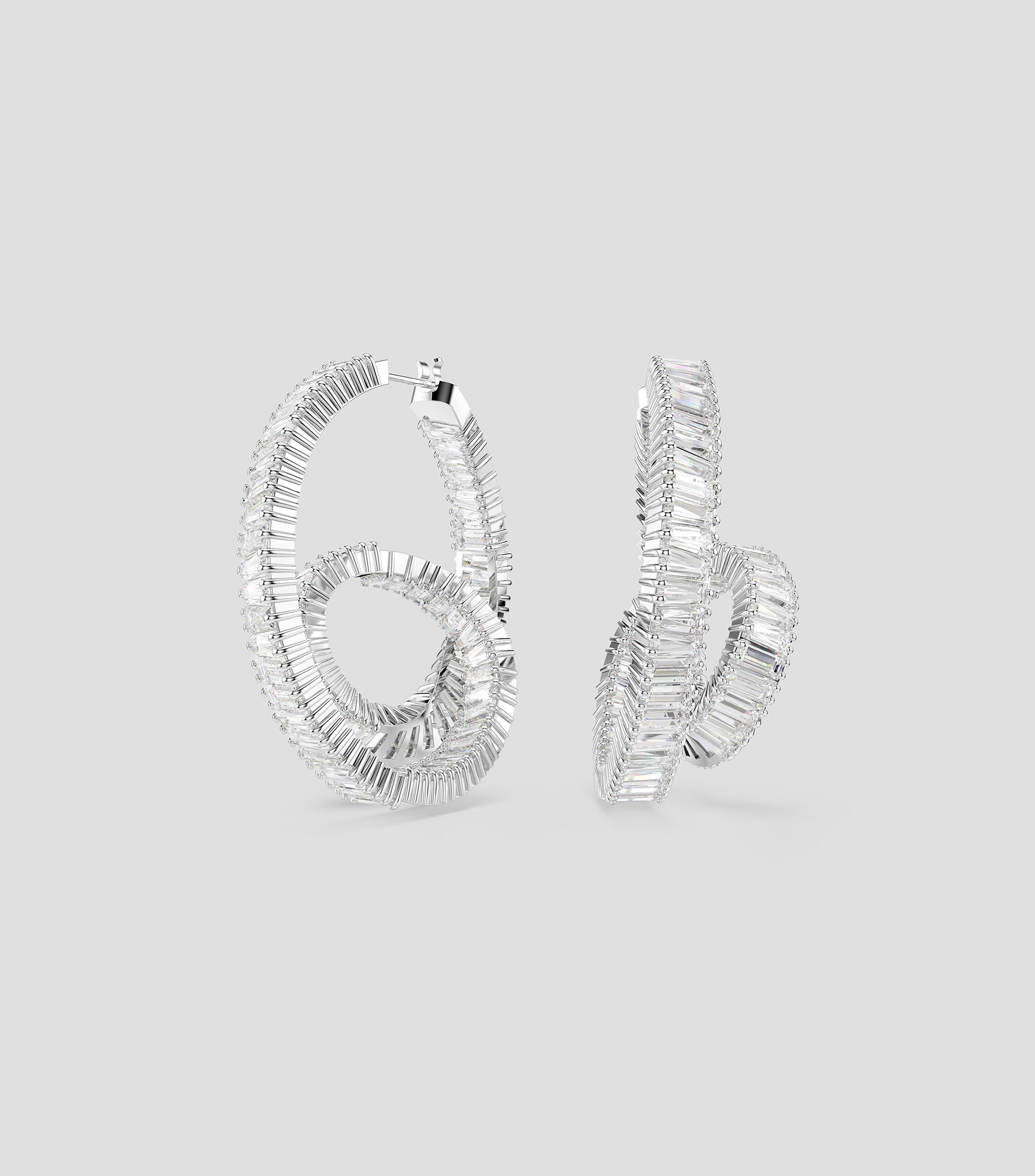 Aretes en espiral Unisex