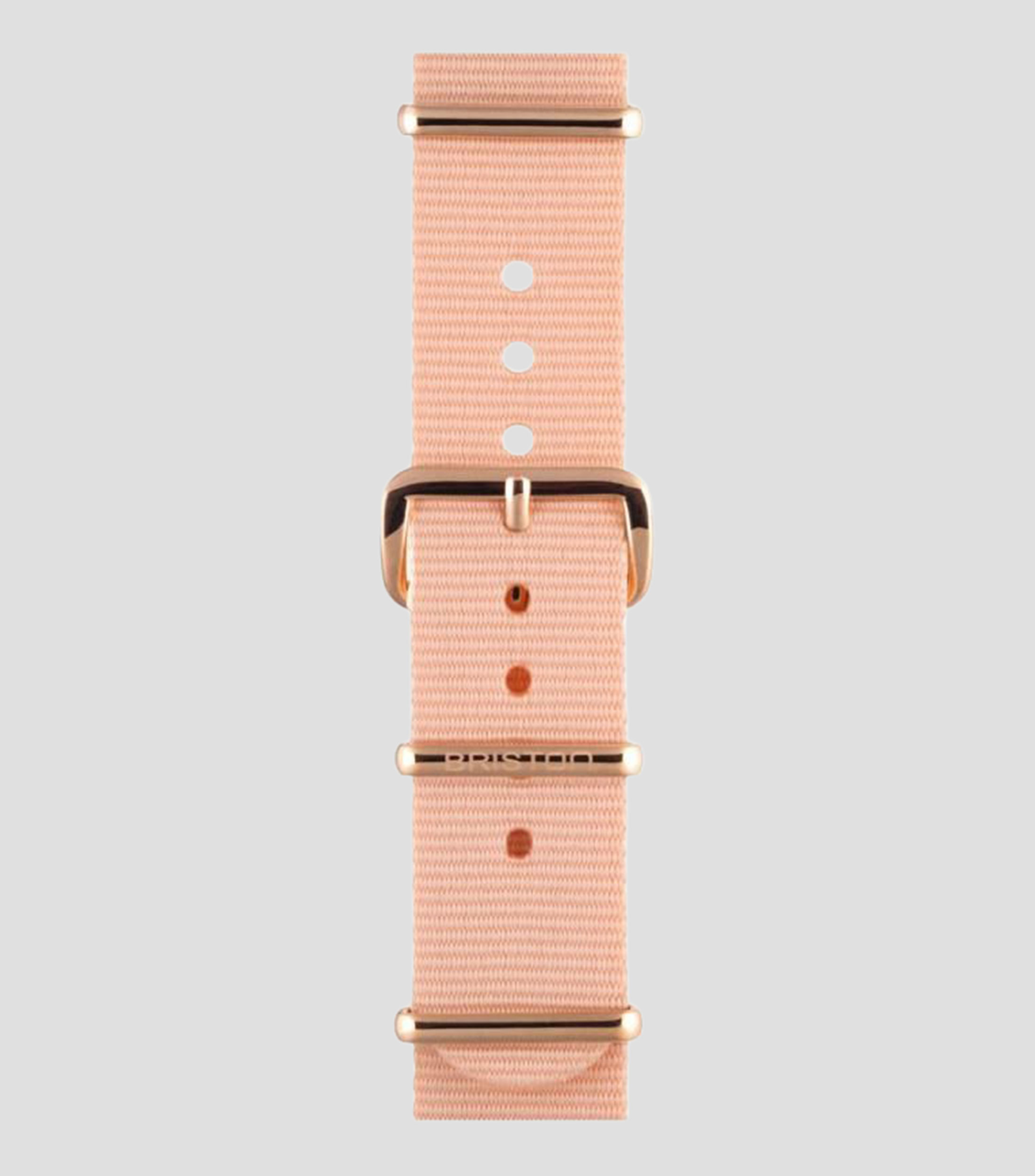 Extensible en textil nato rosa