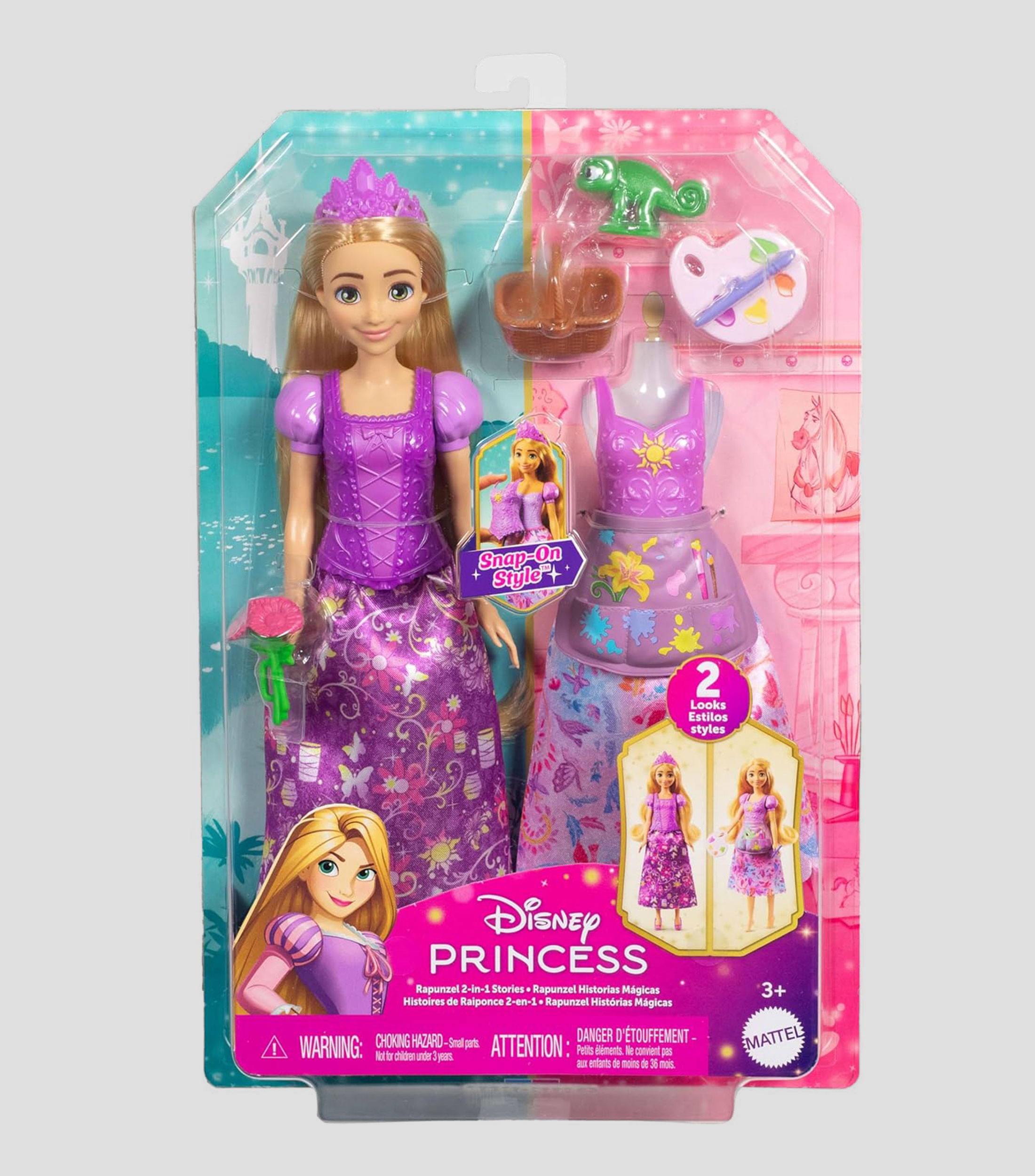 Muñeca Rapunzel 2 En 1
