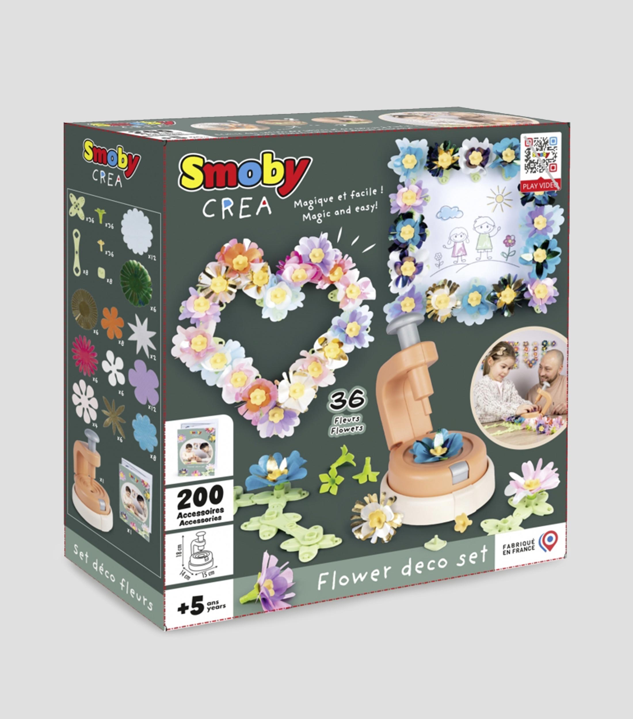 Playset Decora con Flores