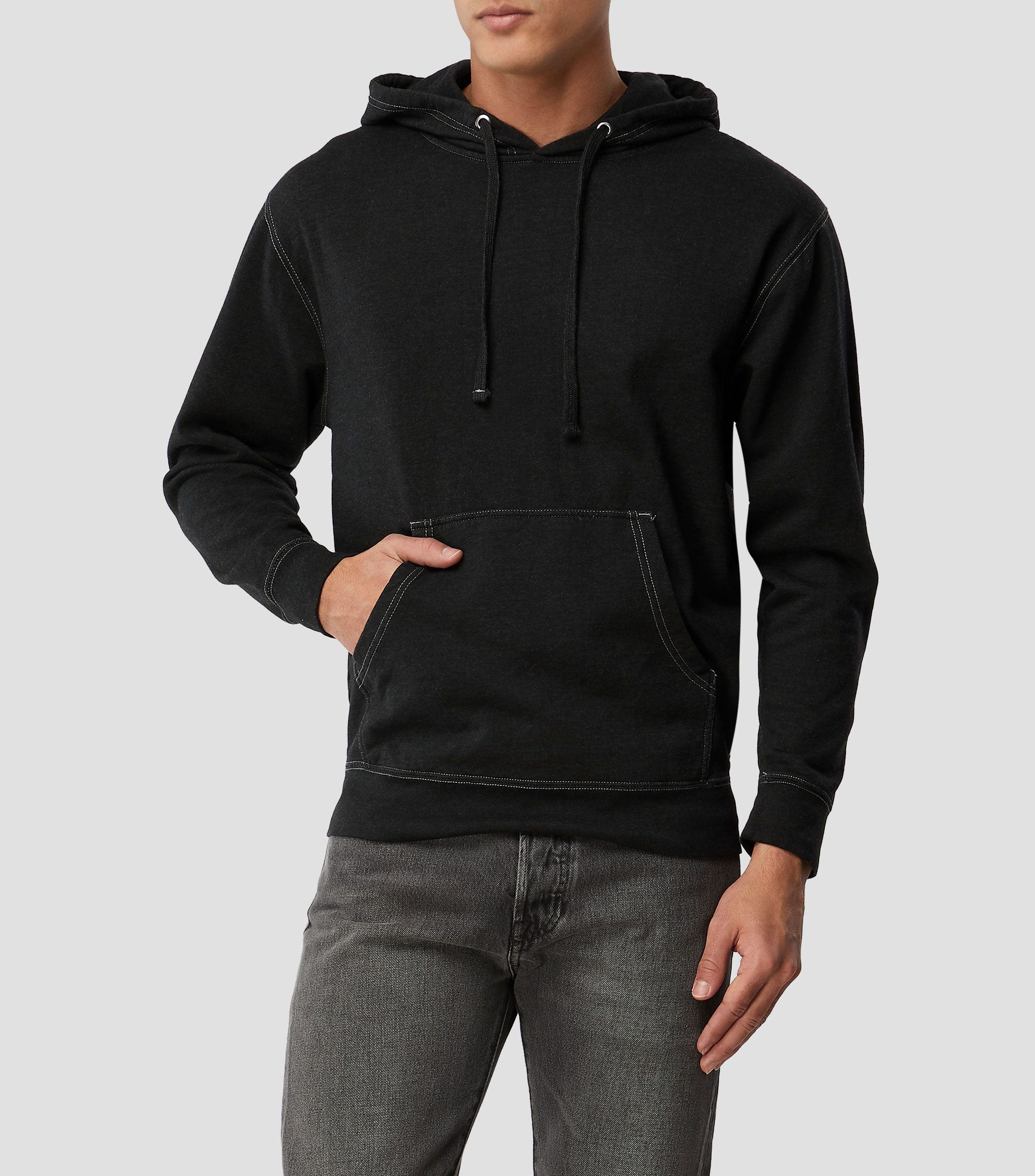 Sudadera canguro con capucha Hombre