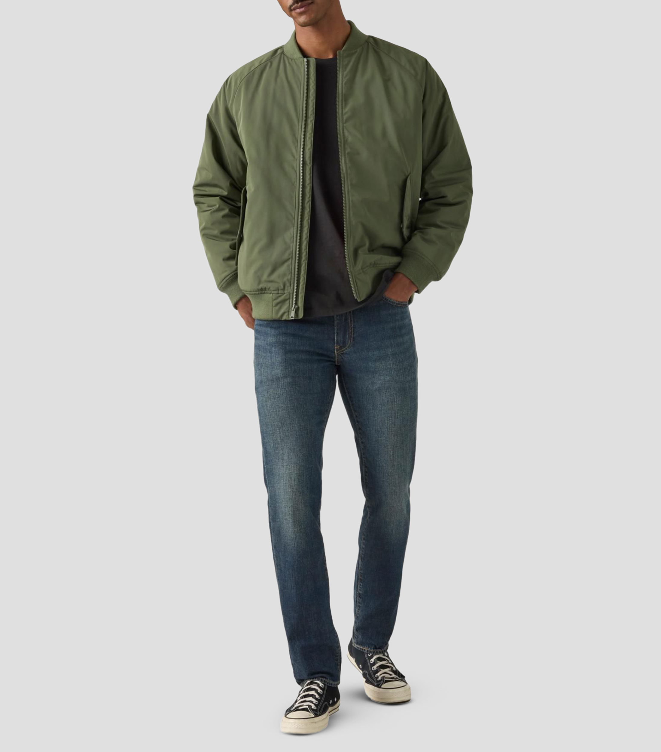 Jeans Recto liso Hombre