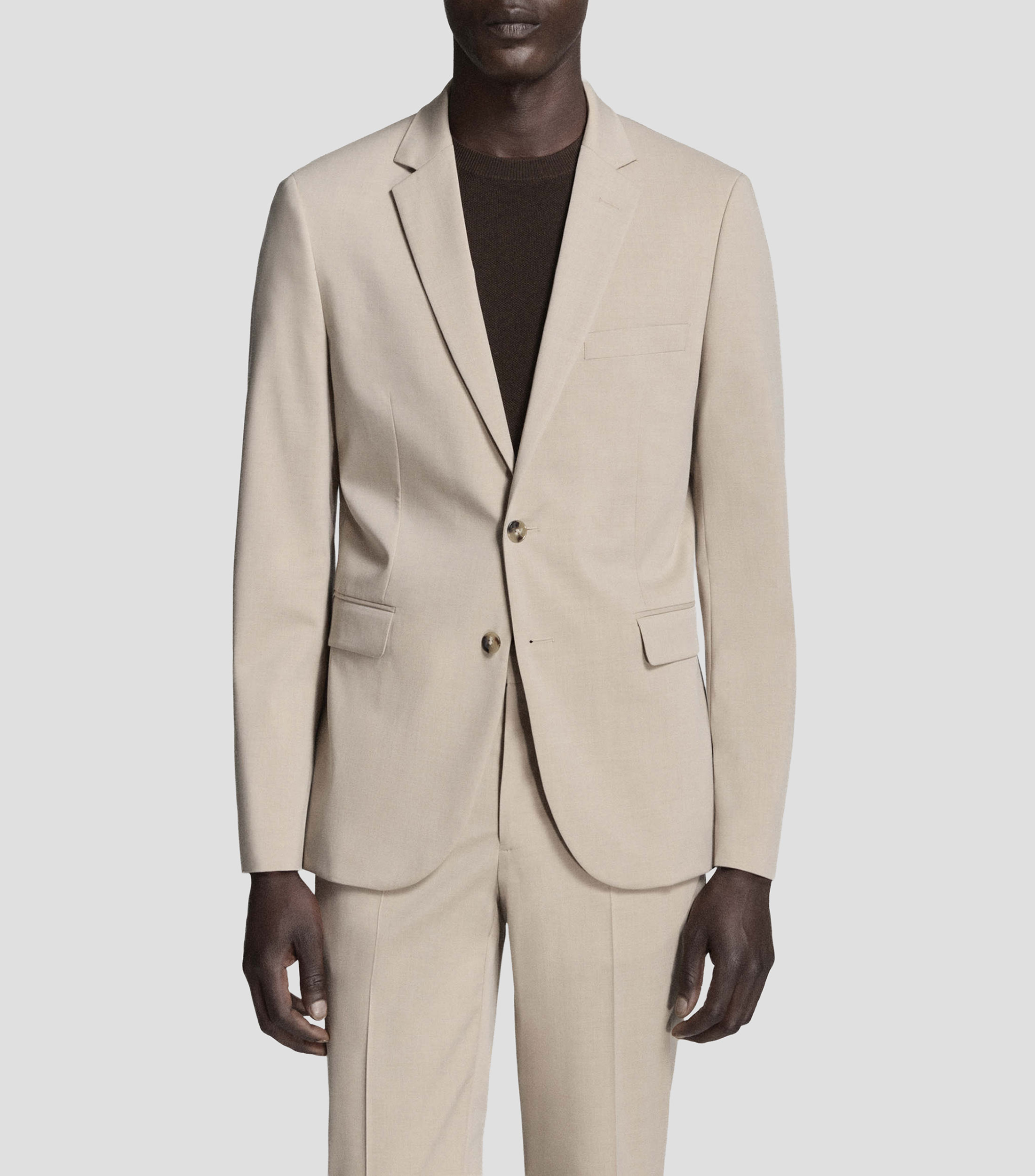 Saco liso Hombre
