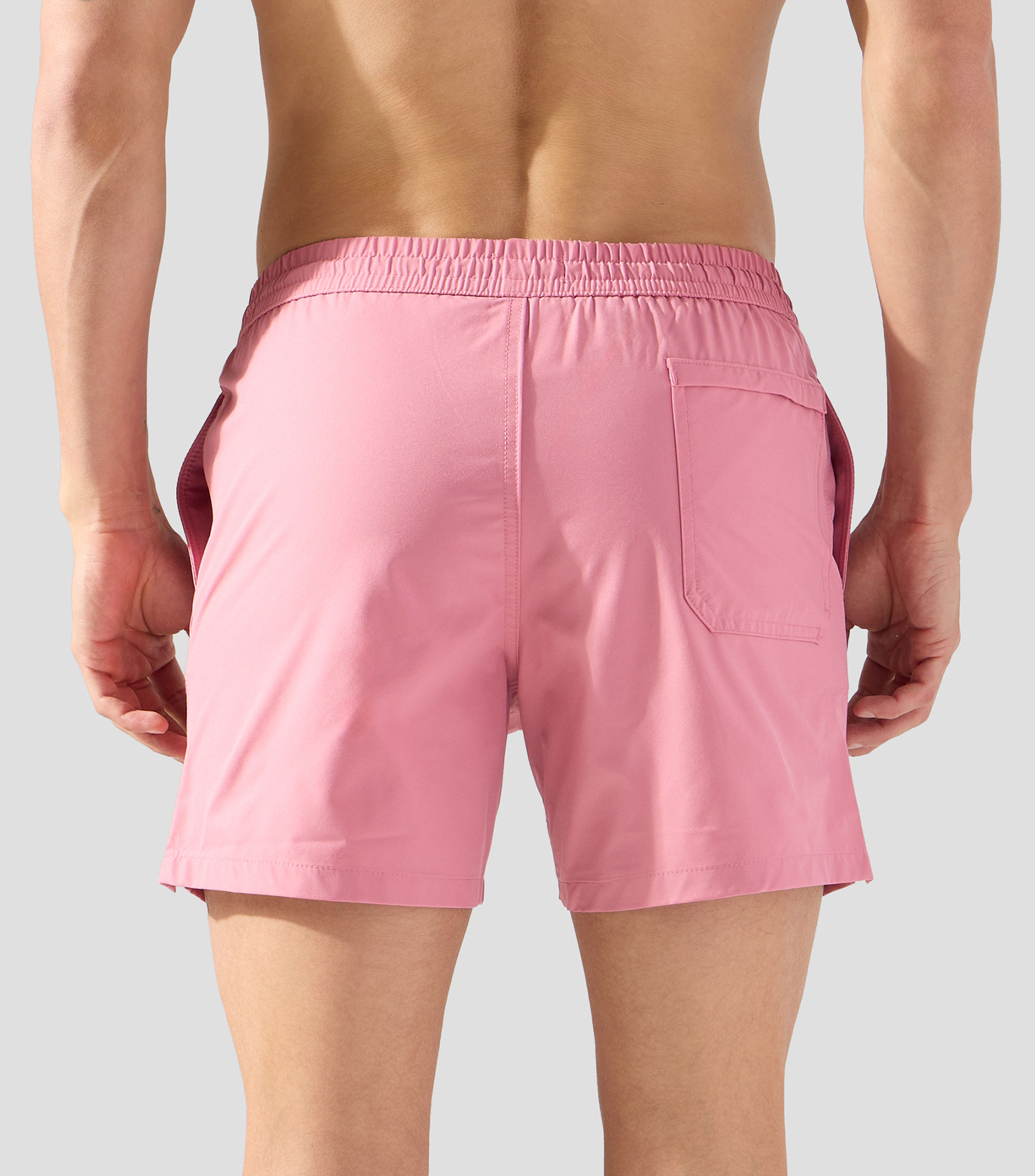 Traje de baño liso Hombre