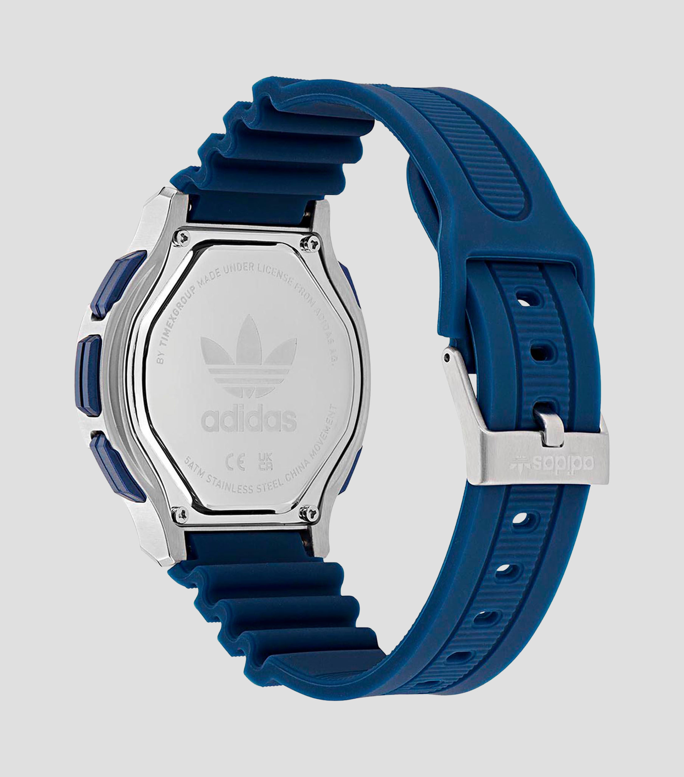 Reloj Unisex Expression Three Digital Casual Plateado