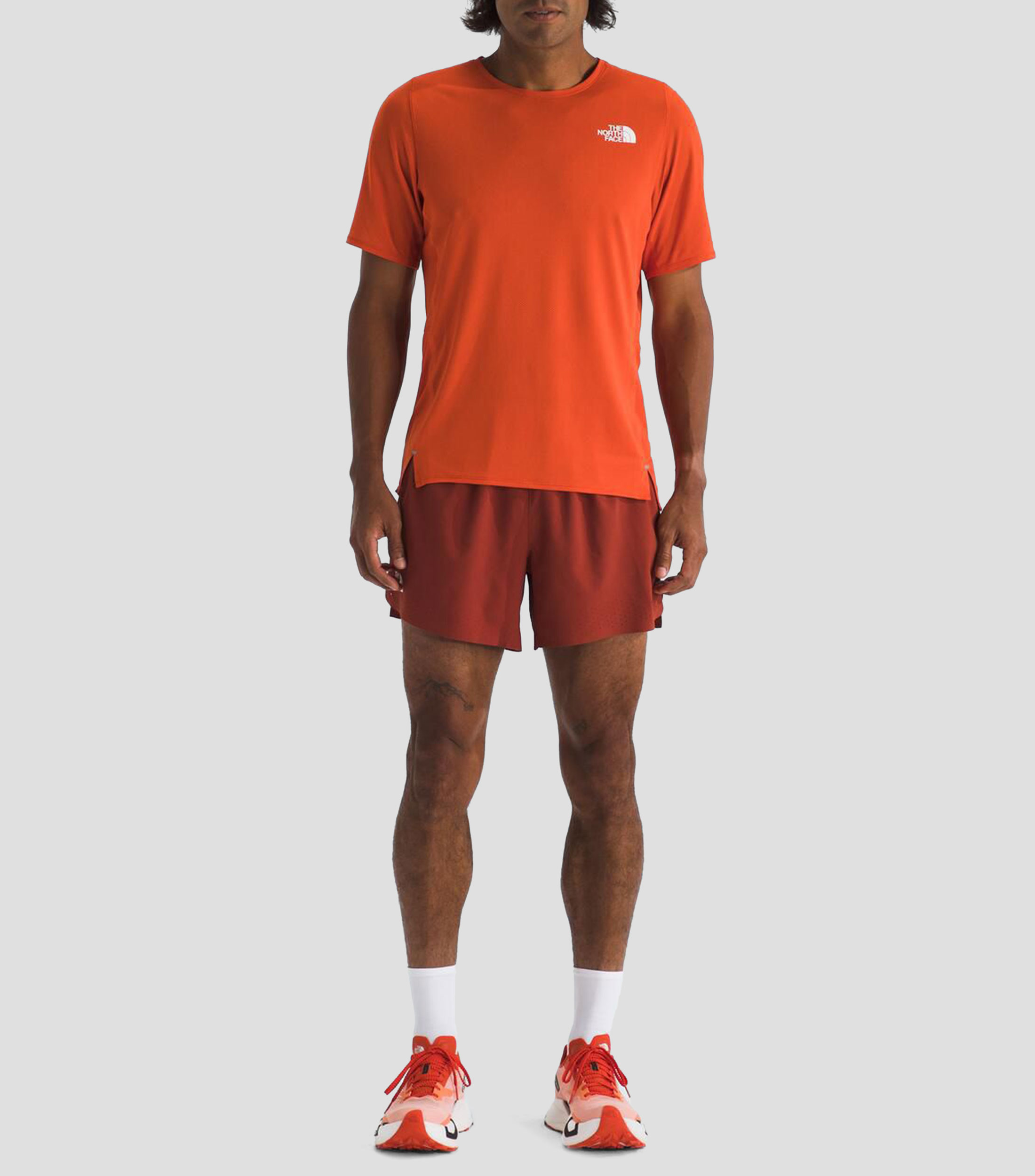 Short para entrenamiento liso Hombre