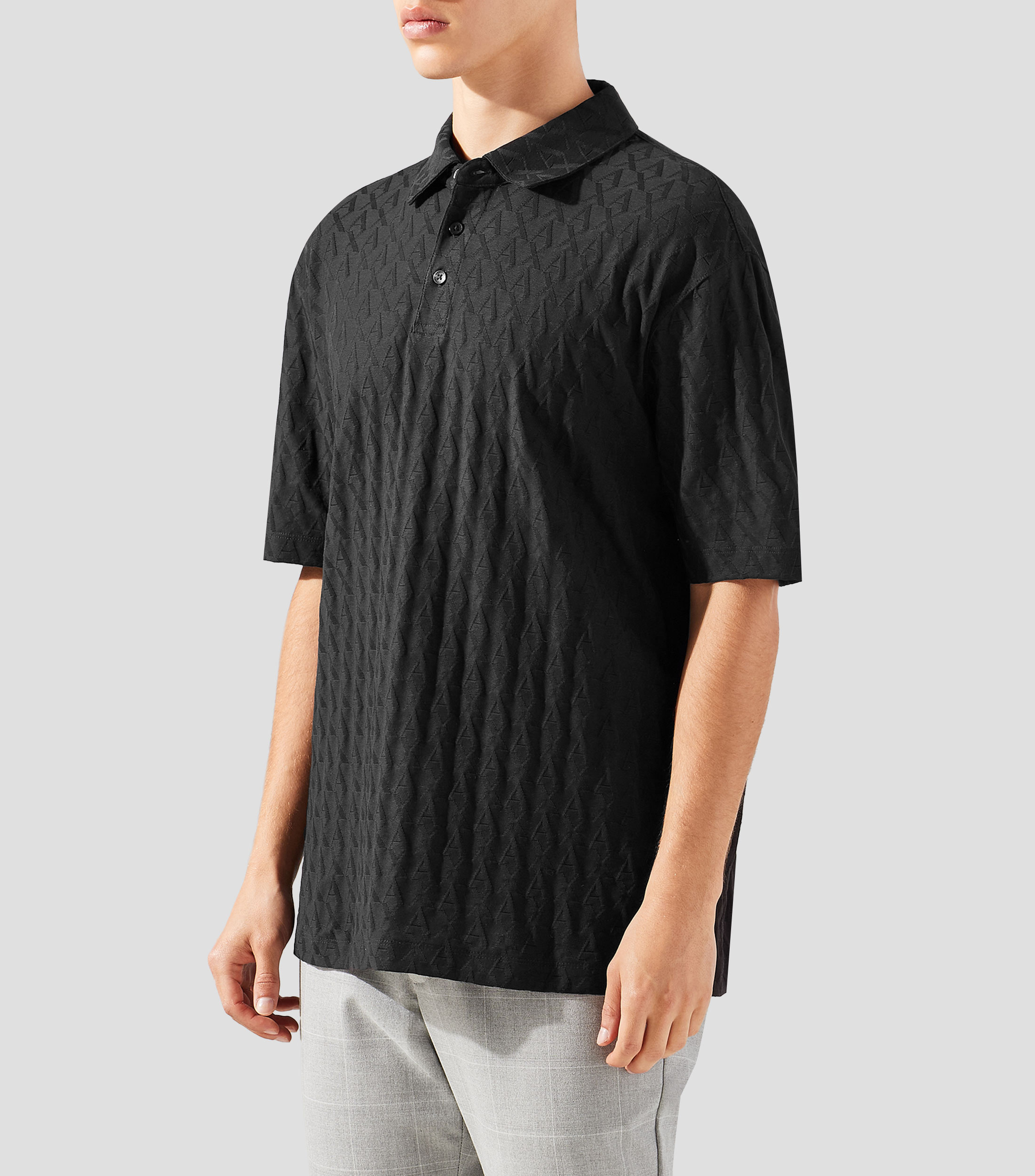 Playera polo manga corta fantasía Hombre