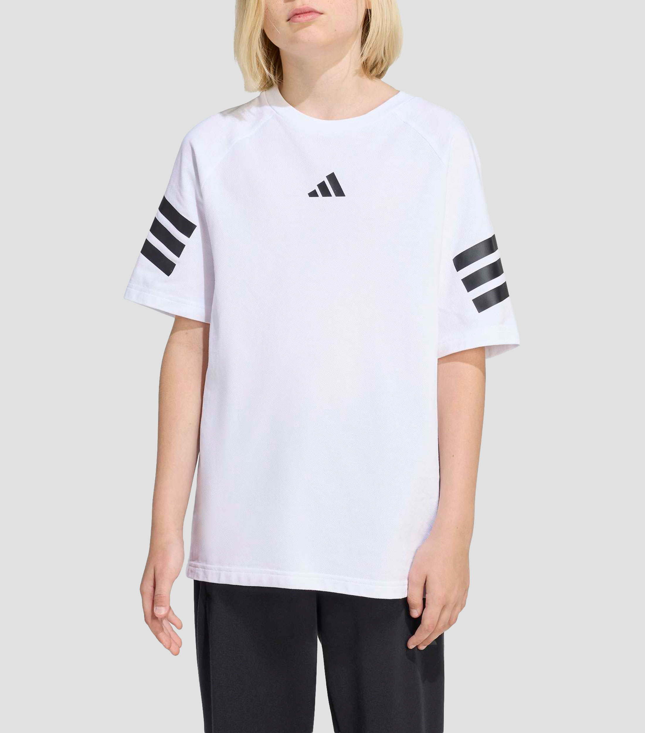Playera para entrenamiento 3 rayas Future Icons Niño