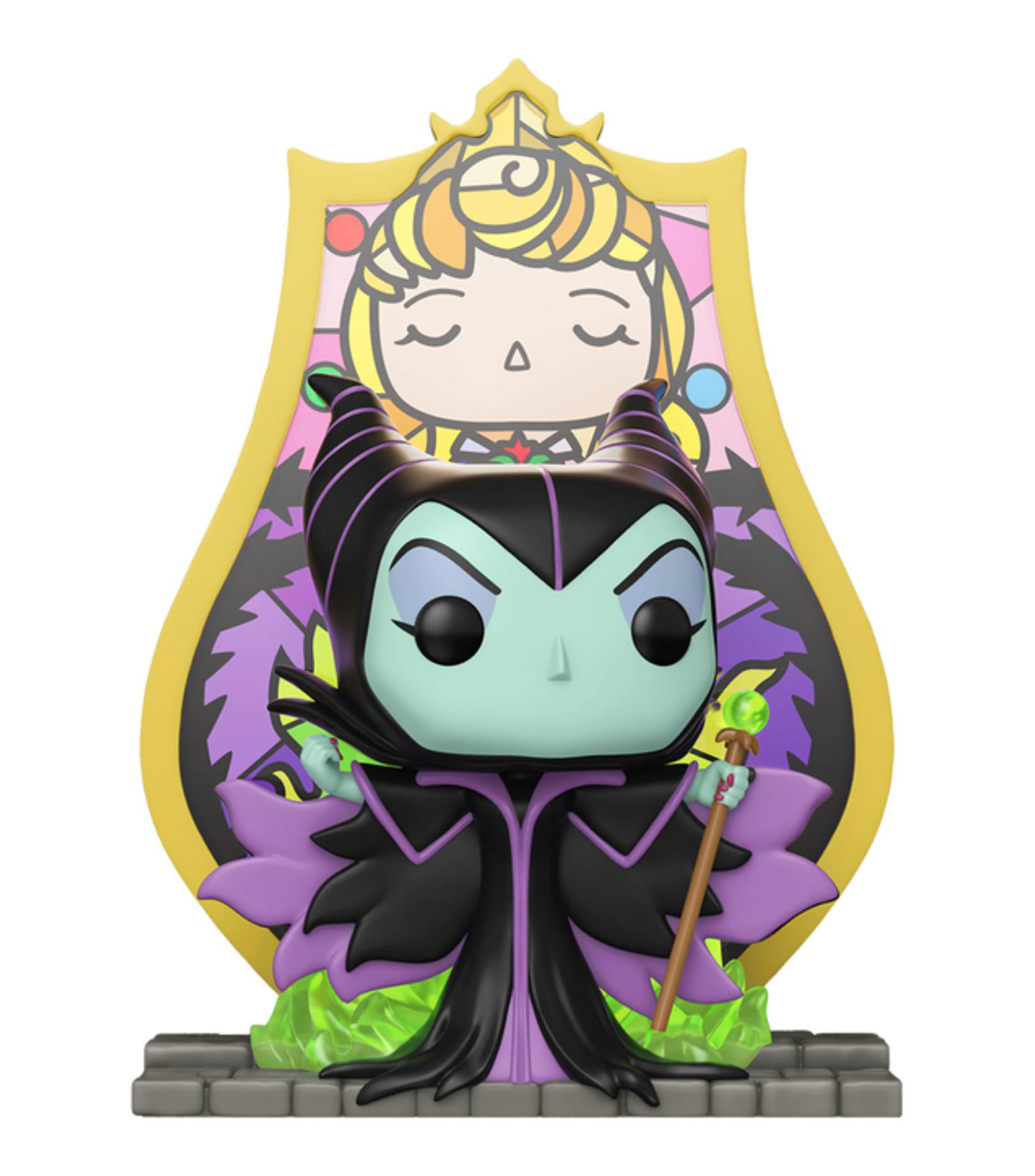 Funko Villanos Disney - Malefica Glass