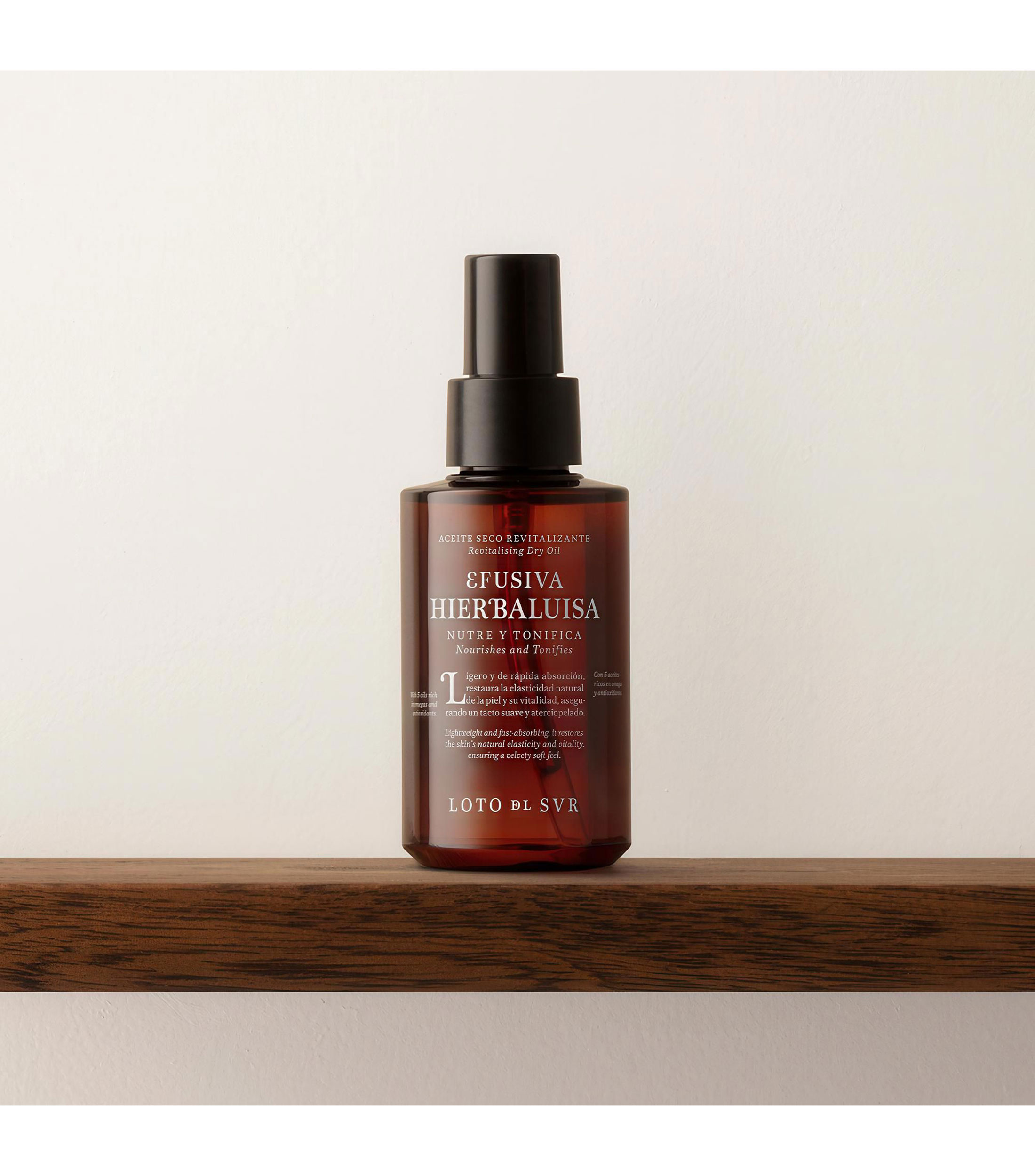 Aceite Seco Revitalizante Efusiva ​Hierbaluisa, 100 ml