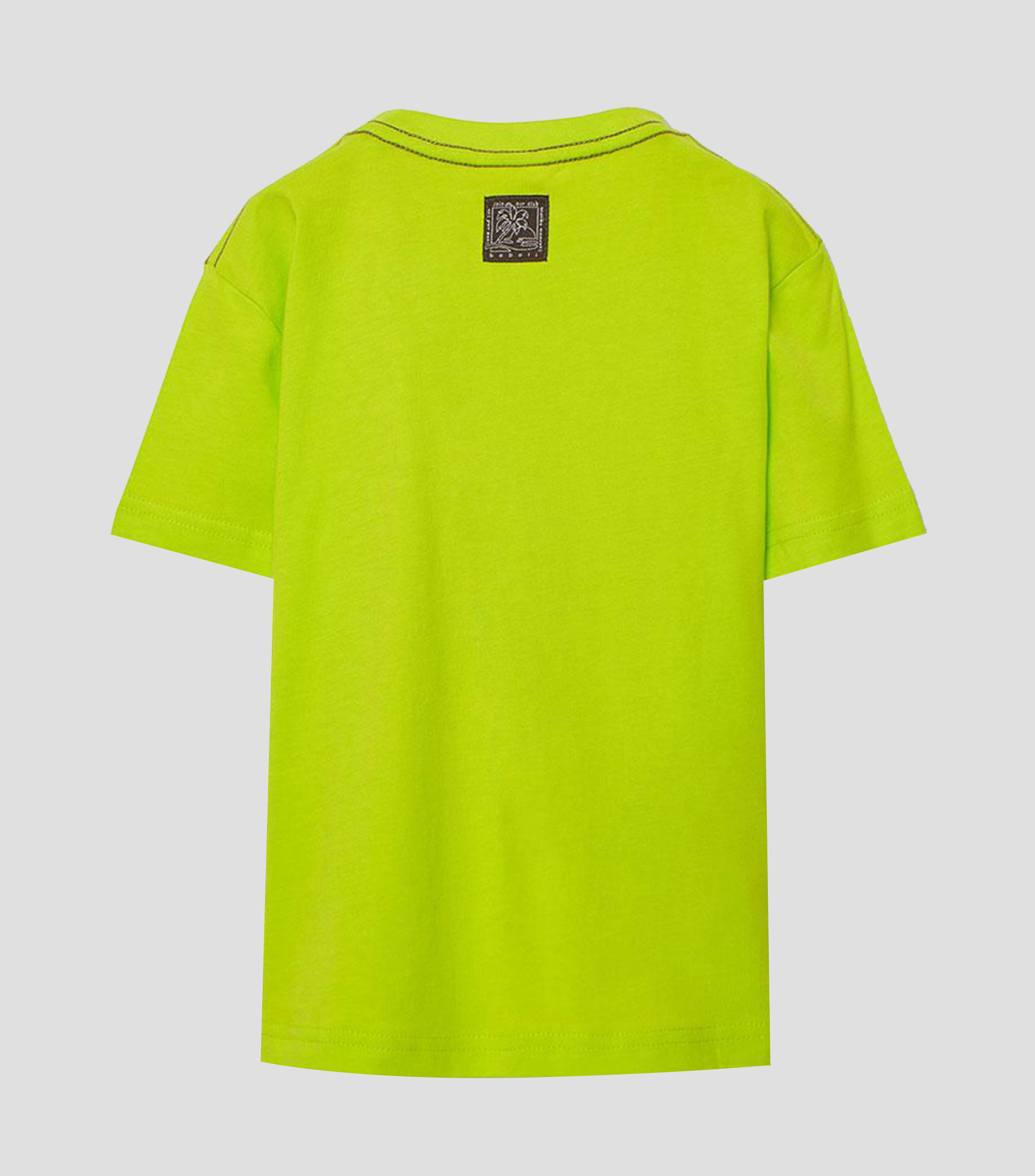 Playera cuello redondo manga corta estampada Niño
