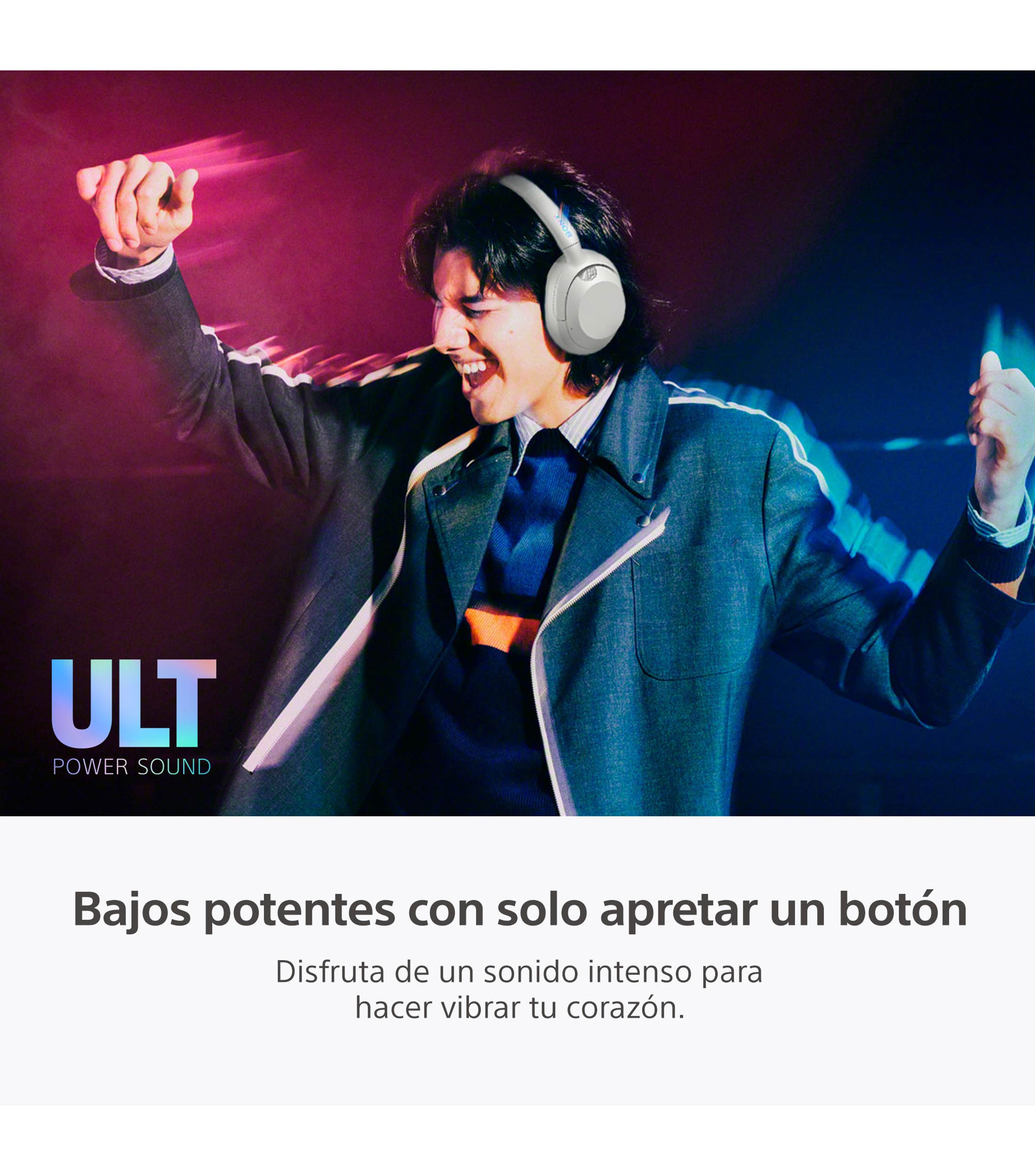 Audífonos Inalámbricos Bluetooth ULT Wear Blanco