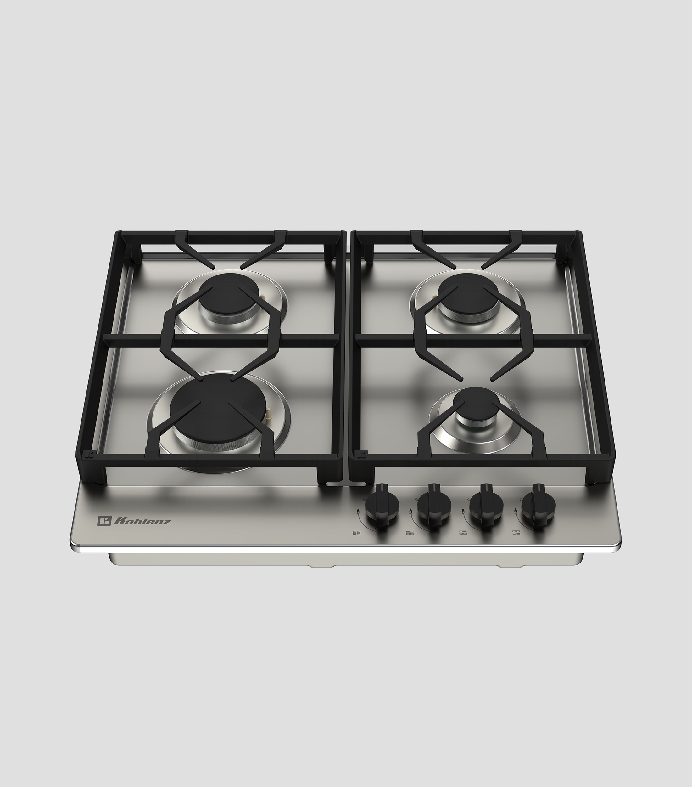 Parrilla empotrable a Gas LP 4 quemadores