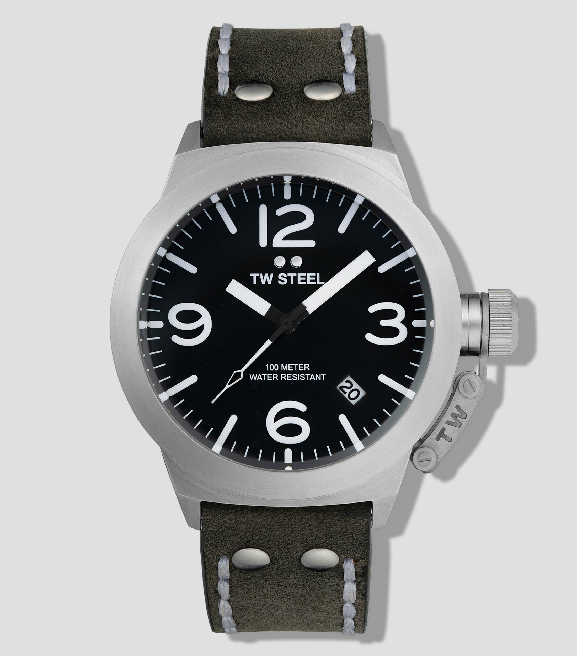 Reloj para Hombre Canteen Casual, Plateado