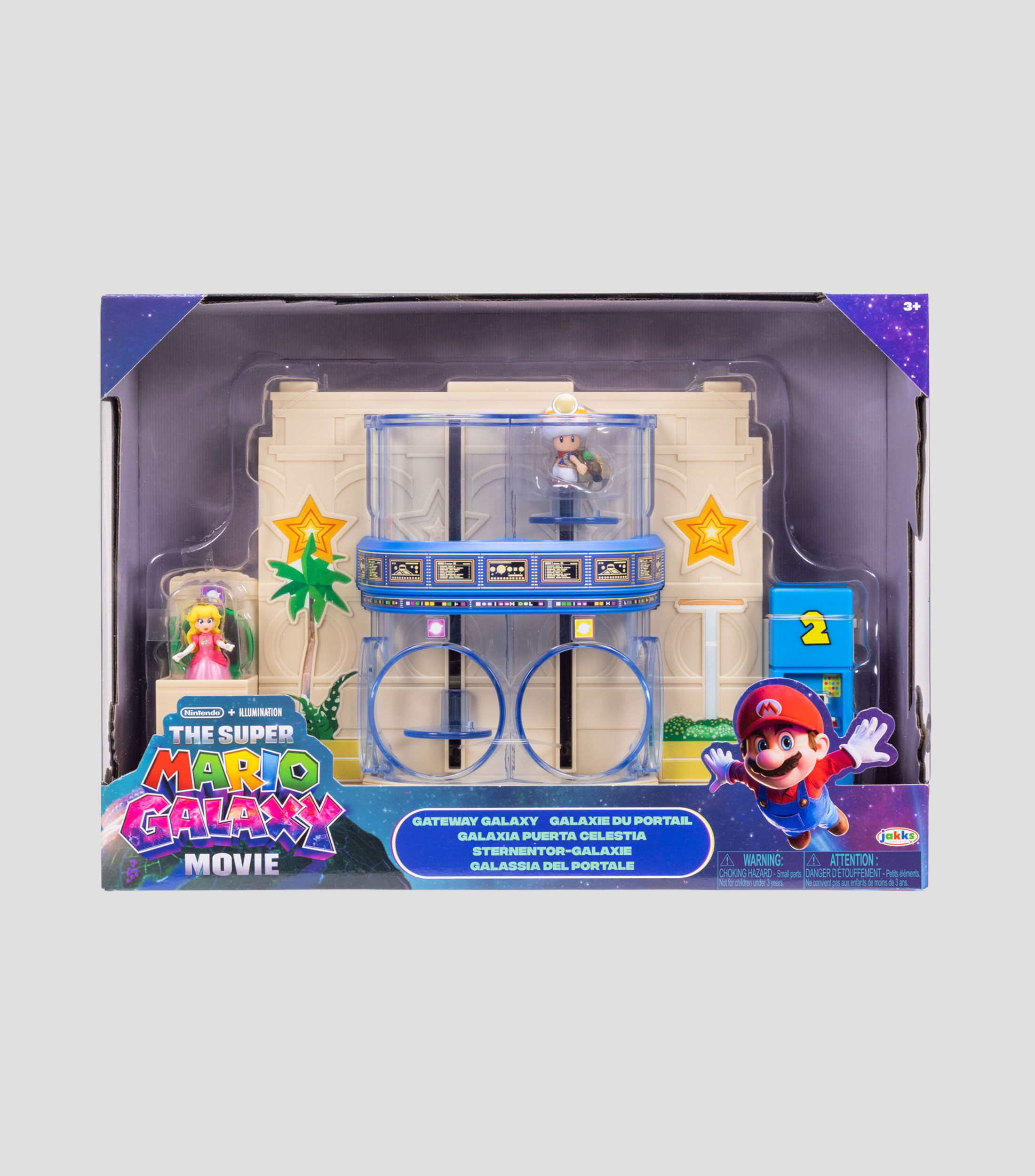 Playset The Super Mario Galaxy Movie - Diorama Gateway Galaxy