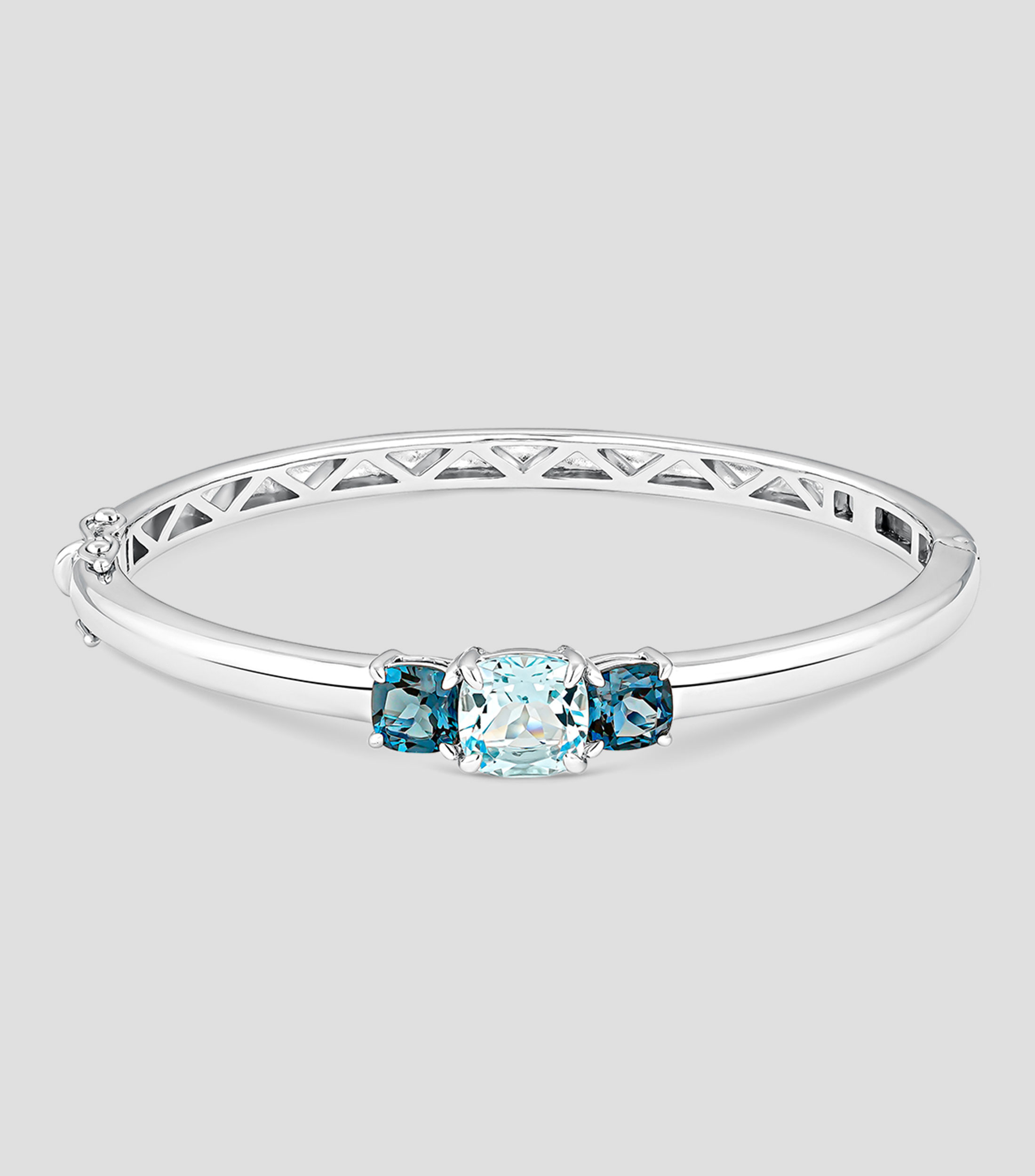 Pulsera en Plata .925 con Topacios Mujer