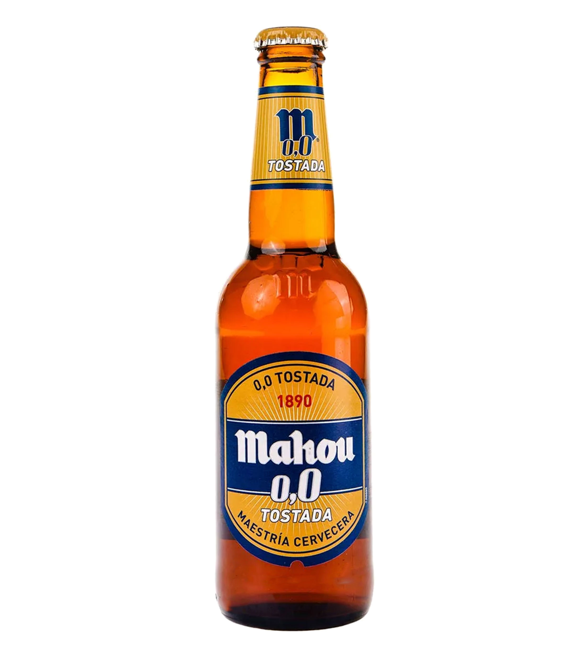 Cerveza Oscura Tostada Sin Alcohol, 330 ml