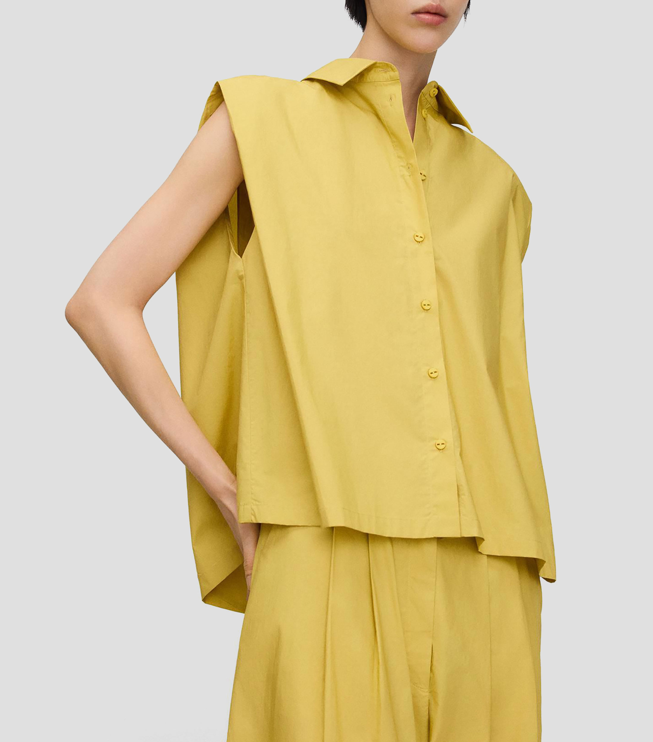 Camisa lisa Mujer