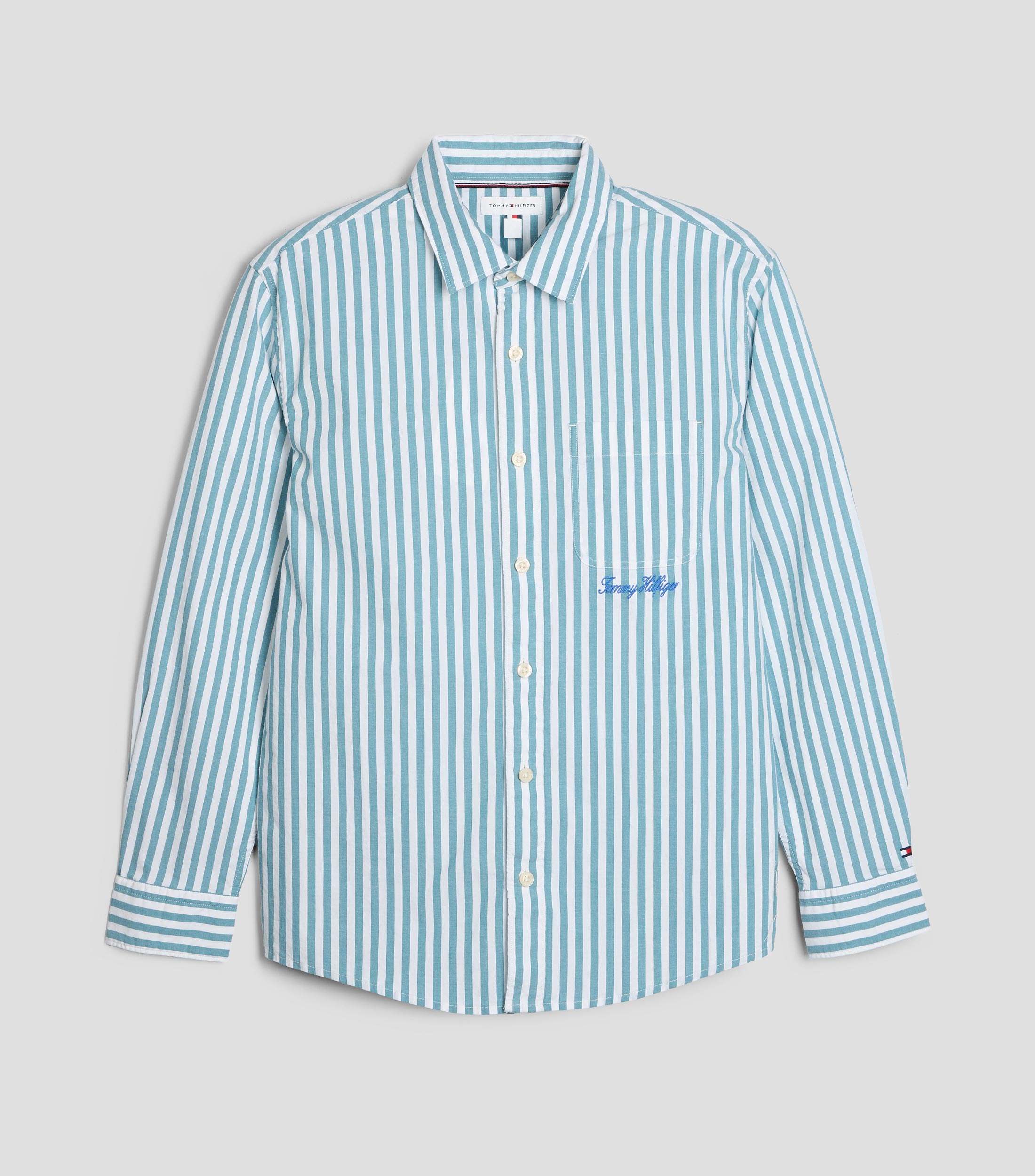 Camisa de rayas manga larga Niño