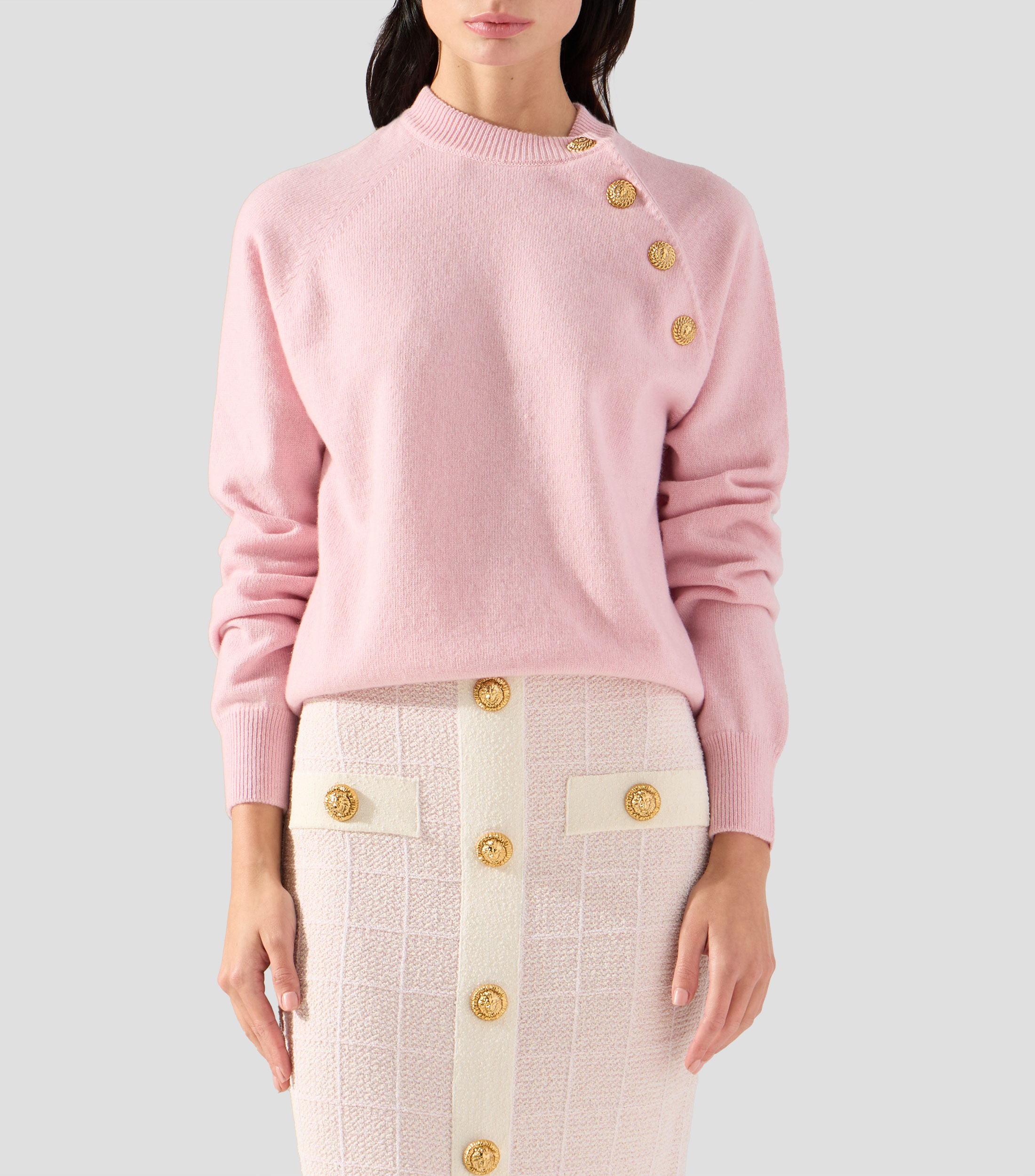 Suéter cuello redondo Mujer