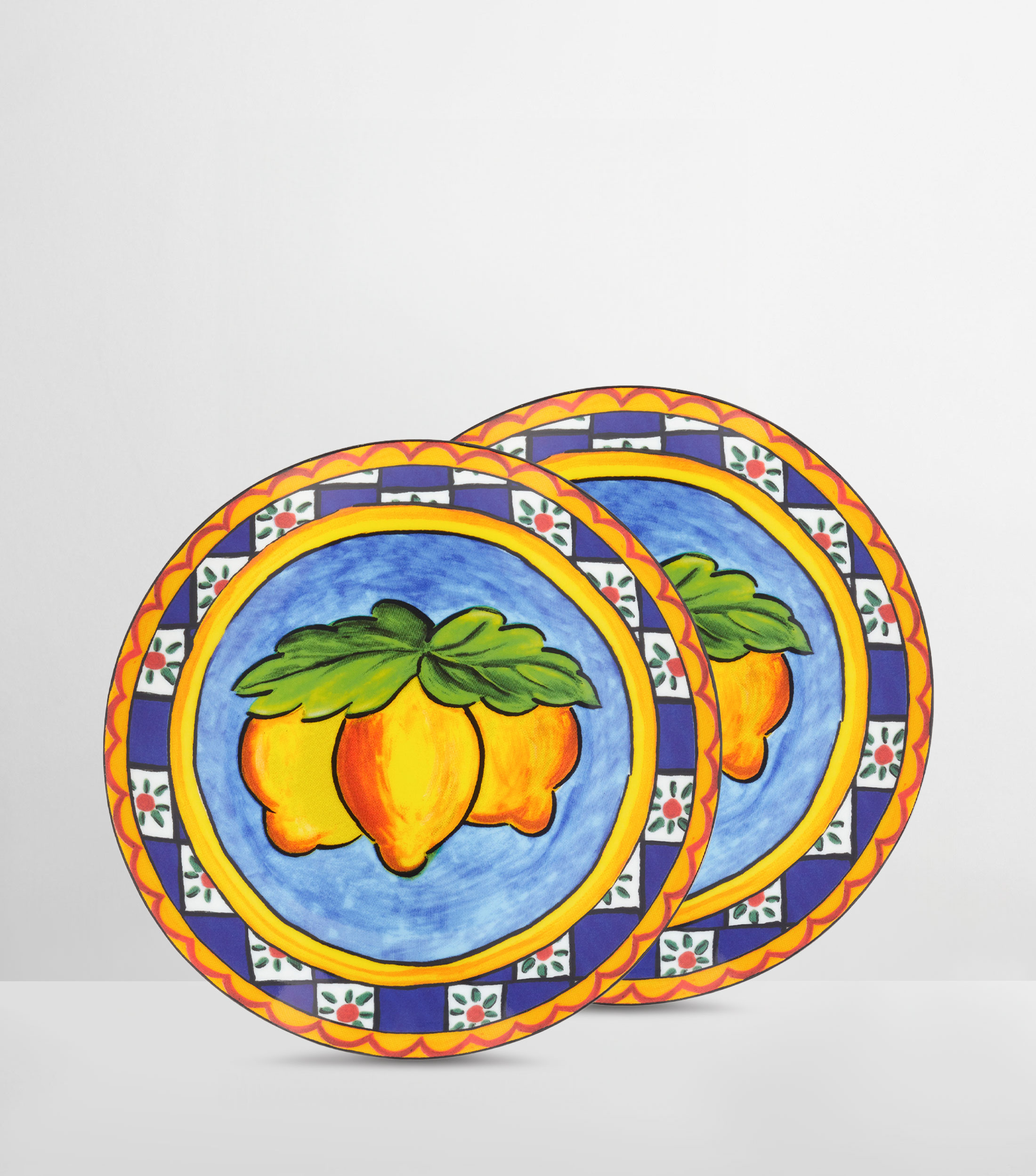 Set 2 Platos para Pan Carreto Limoni