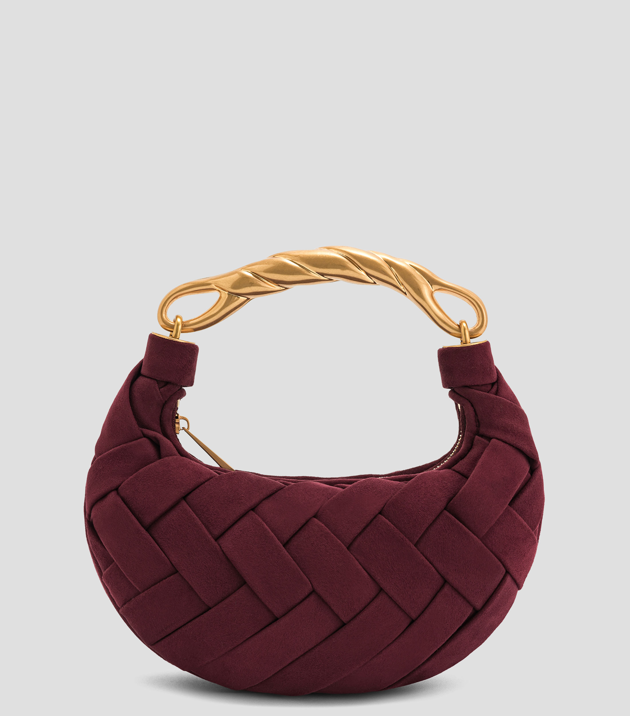 Bolsa crossbody vino Orla lisa Mujer