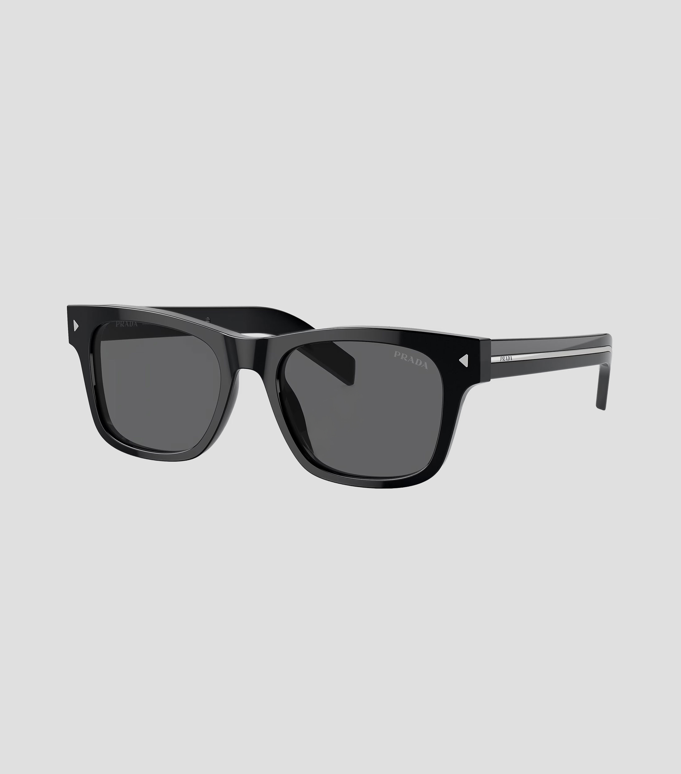 Lentes de sol rectangulares A17S negro Unisex