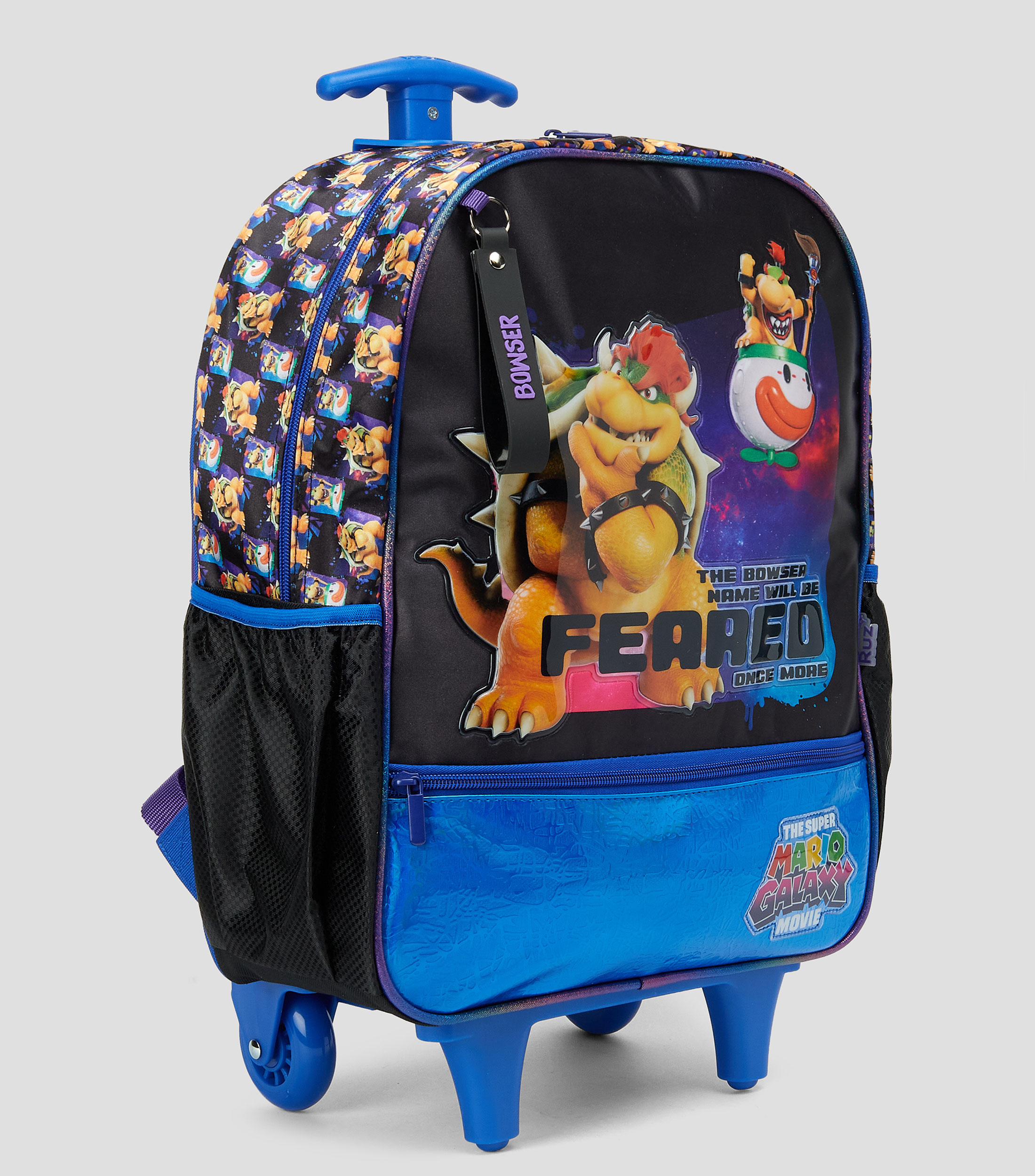 Mochila escolar con ruedas Bowser Super Mario Galaxy Niño