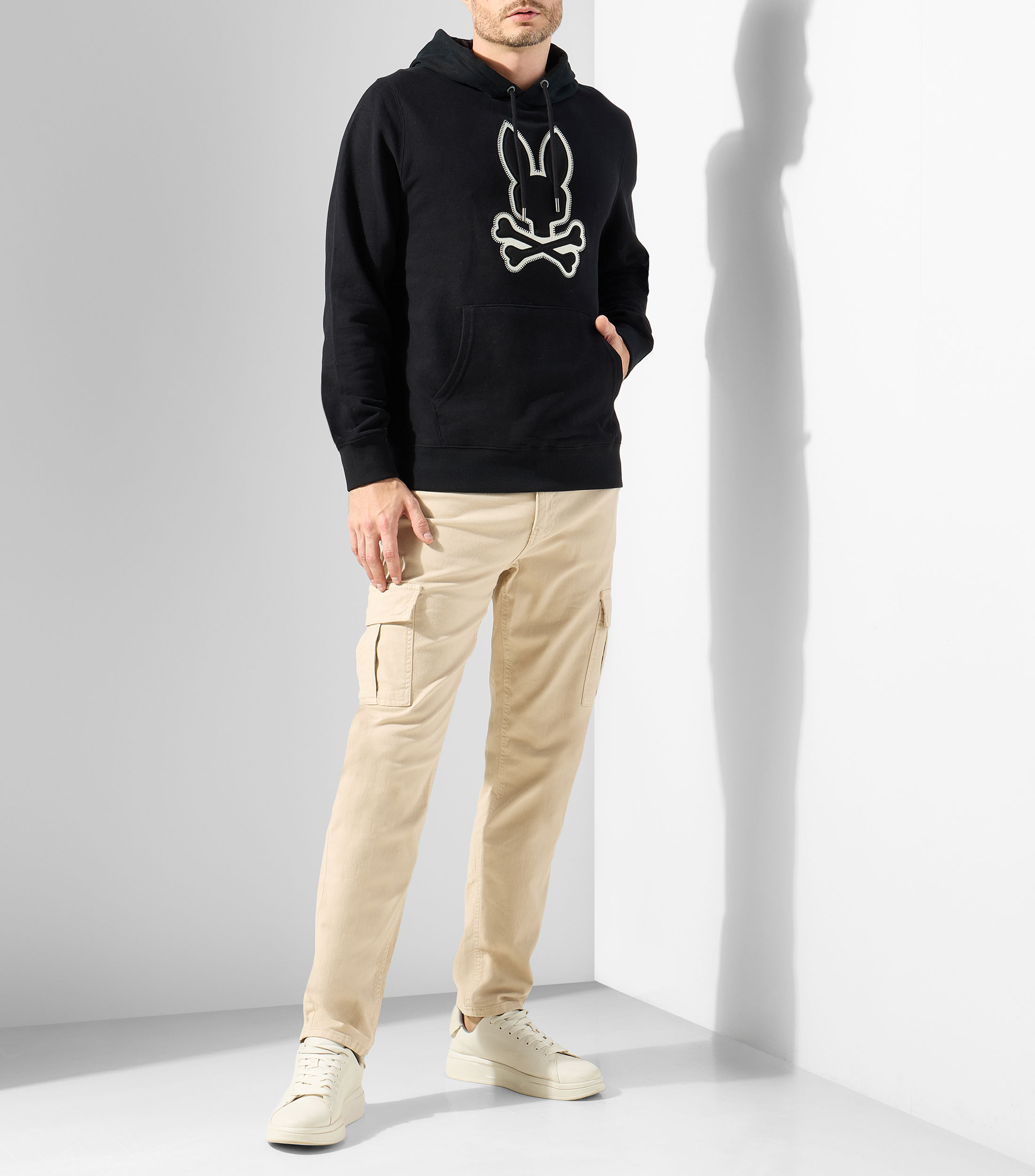 Sudadera canguro con capucha Hombre