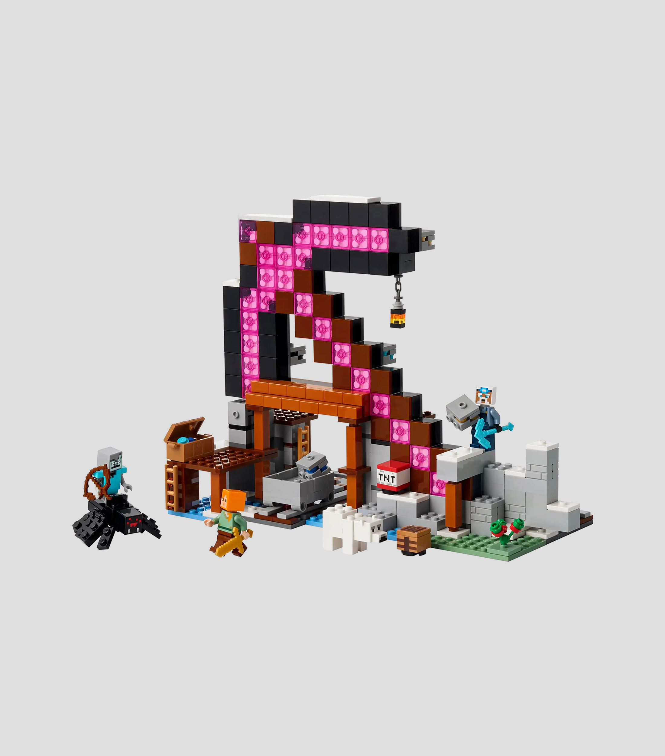 Lego Minecraft, La Mina del Pico 21277