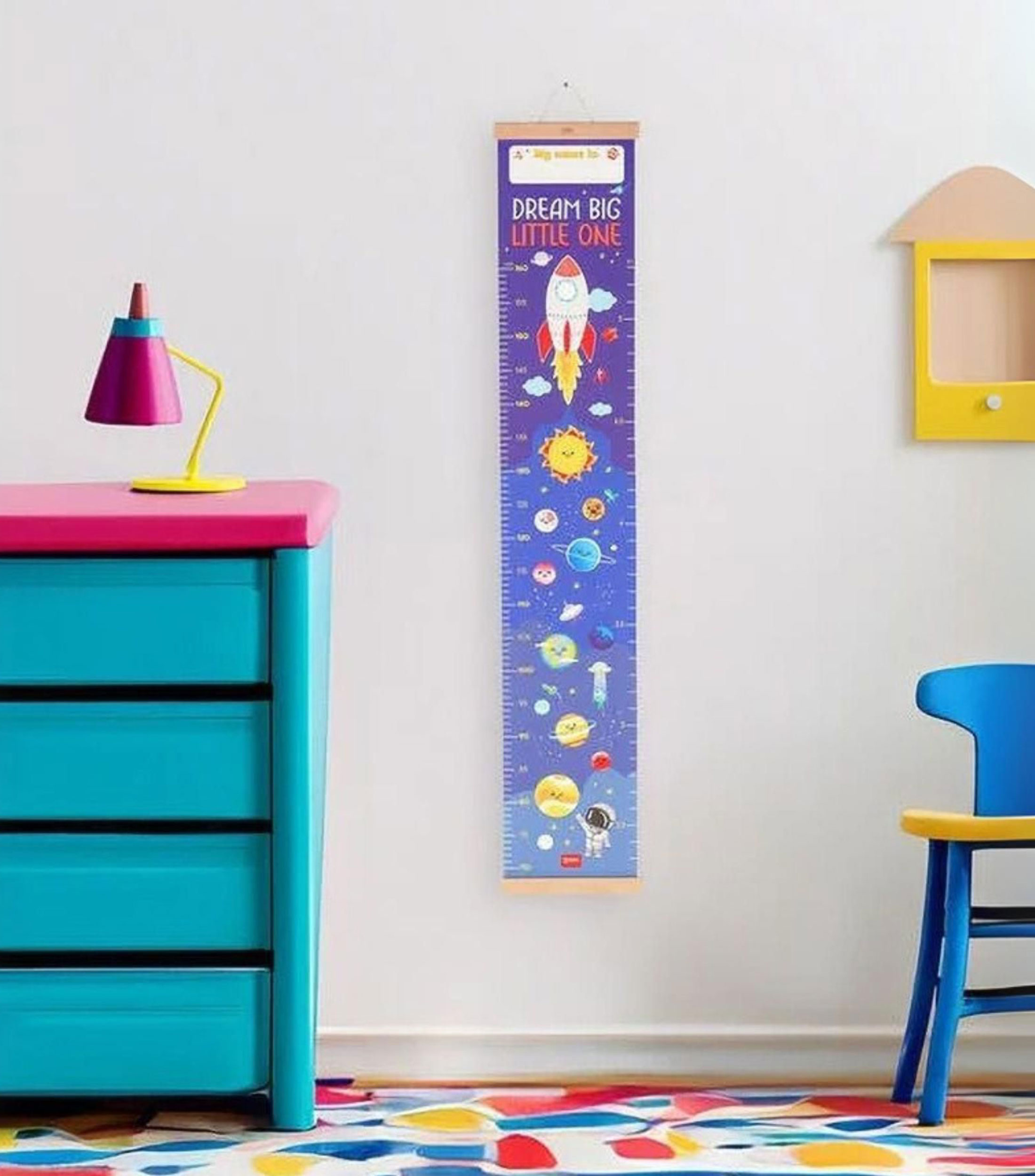 Medidor de Altura para pared Espacio