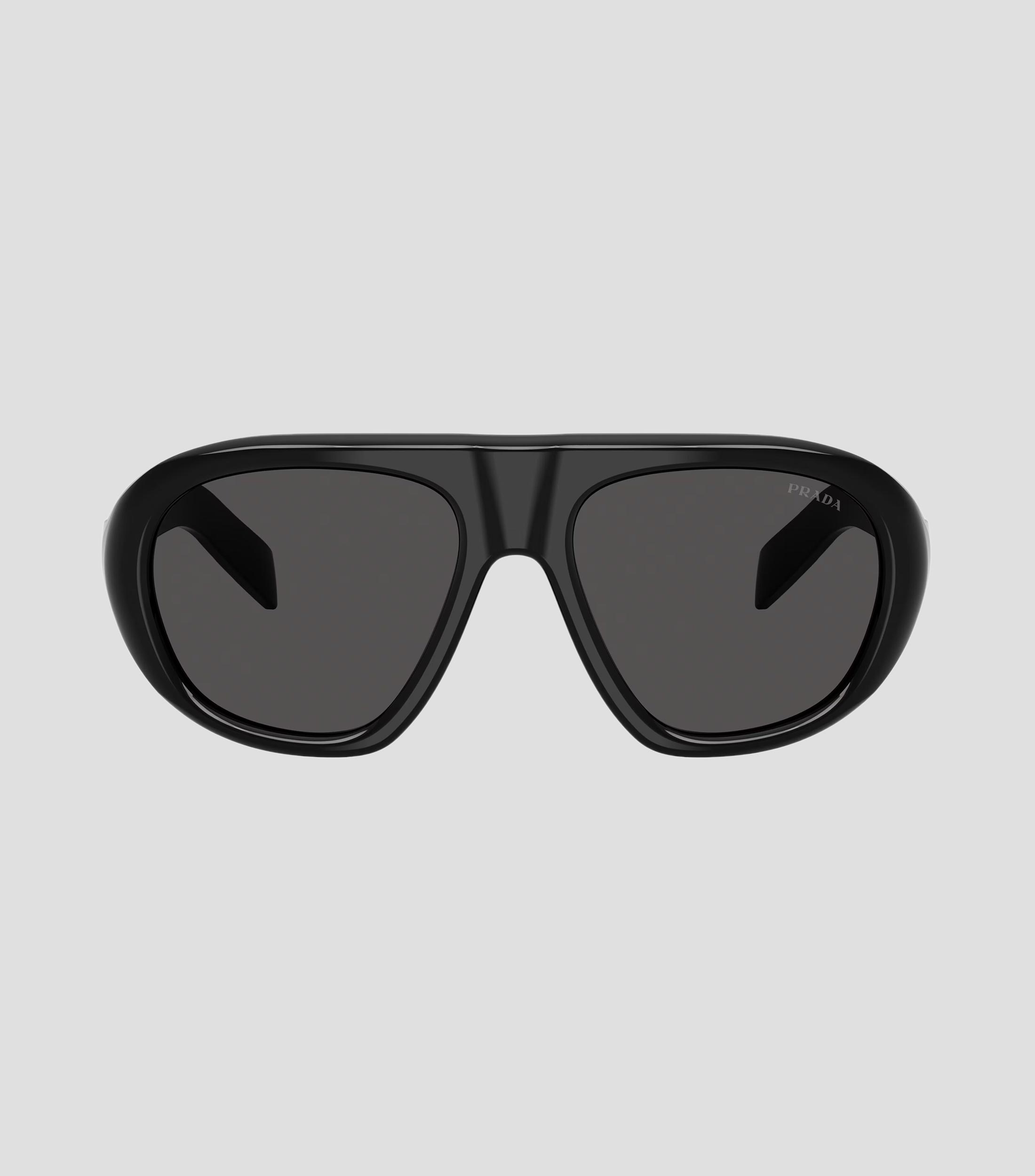 Lentes de sol irregulares negros Unisex