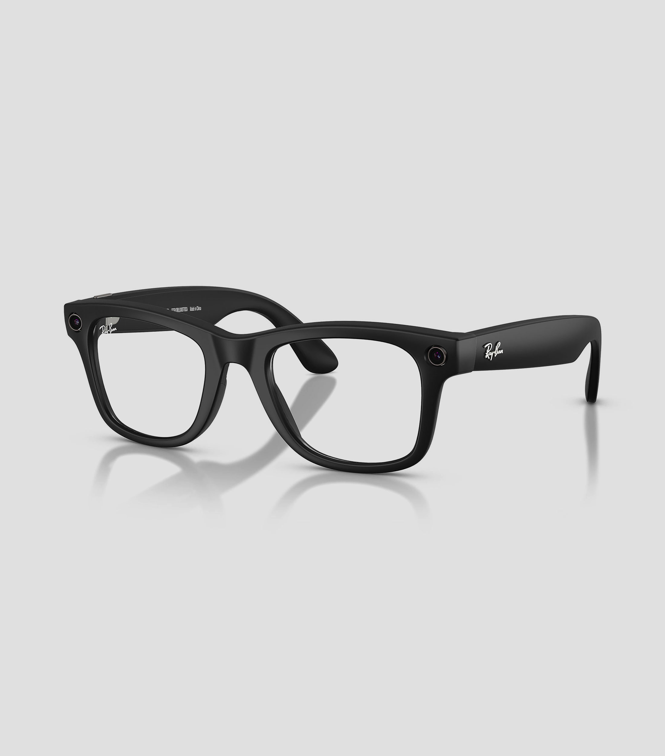 Lentes oftálmicos/de sol cuadrados Meta negros Unisex