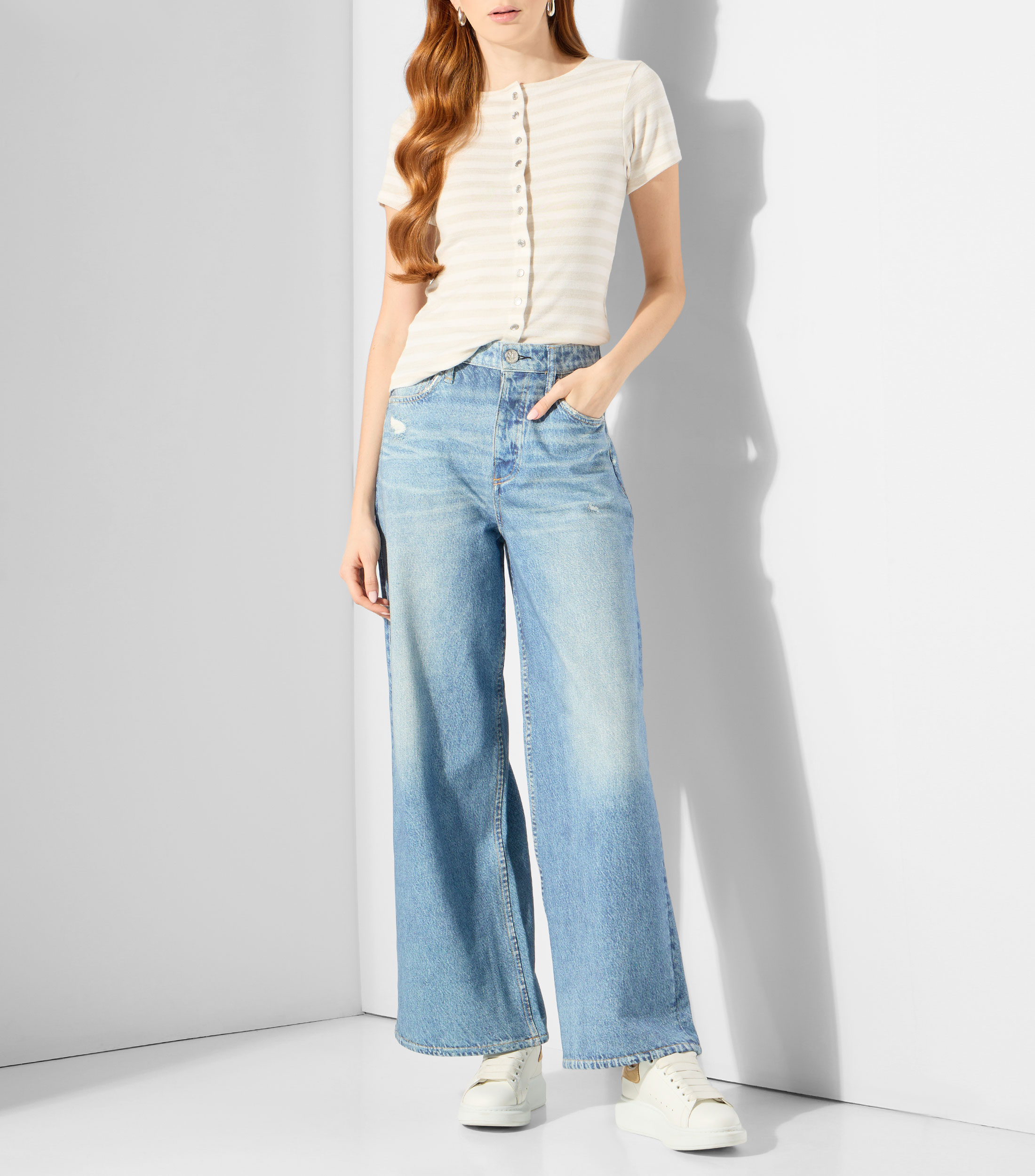 Jeans Miramar Sofie de corte wideleg Mujer