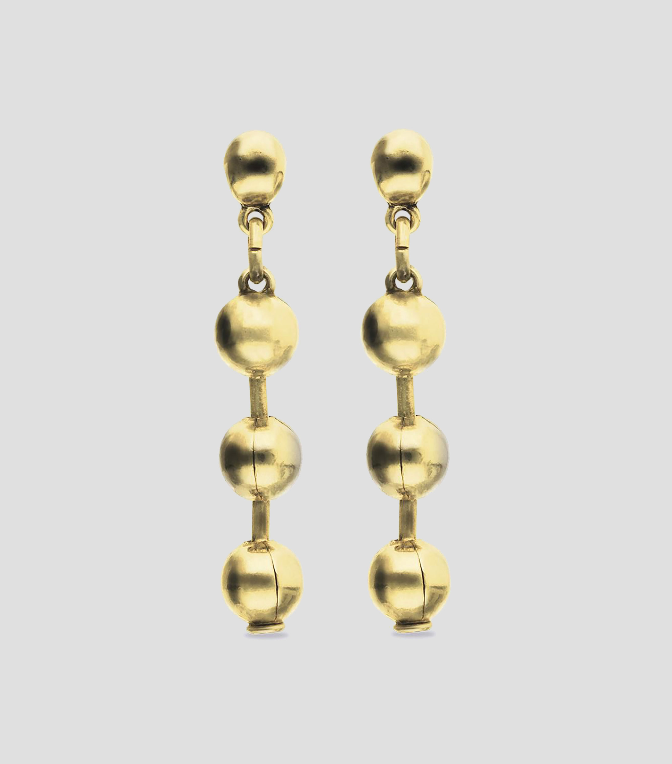 Aretes de bolitas Mujer