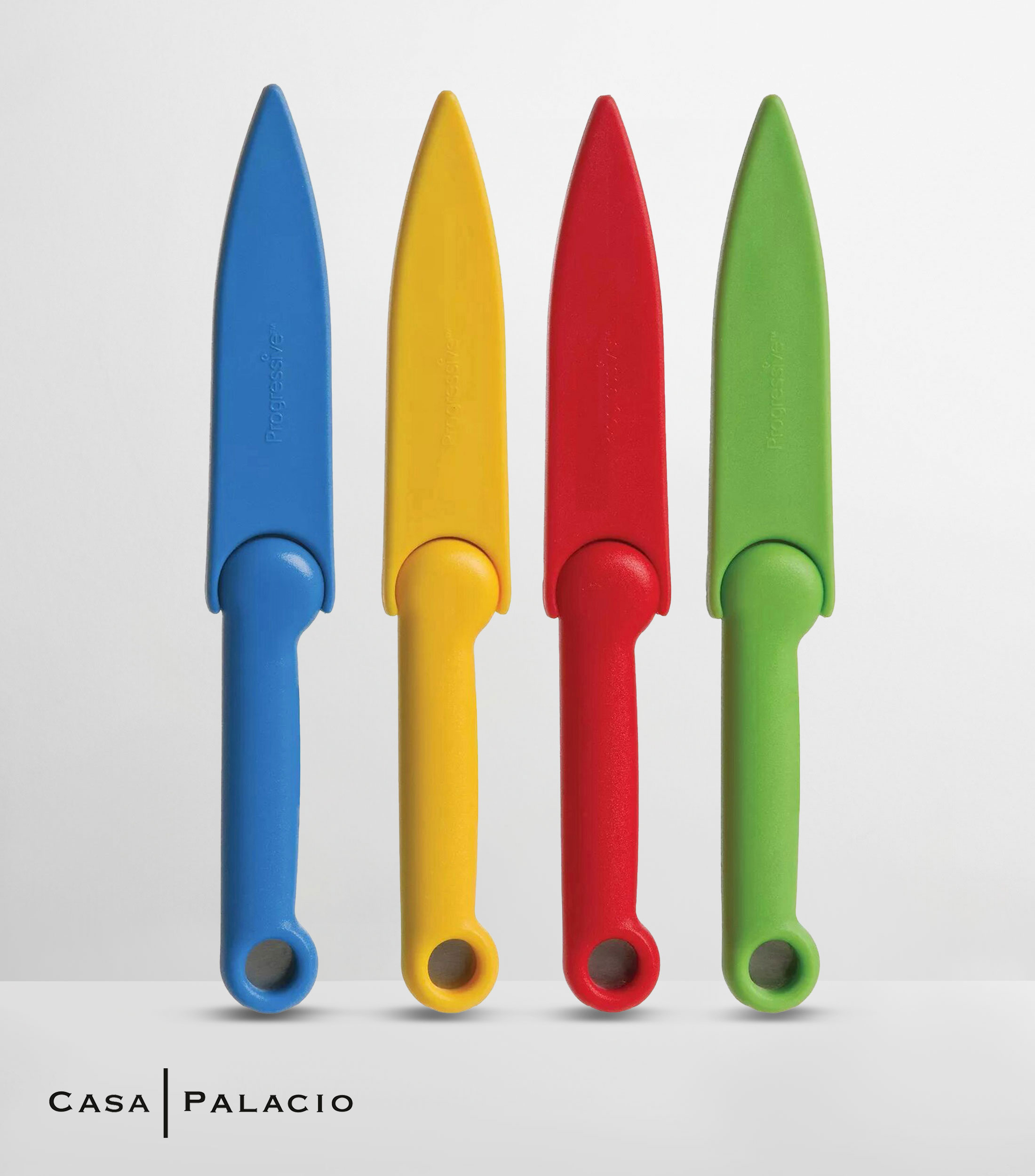 Set 4 Cuchillos Multicolor