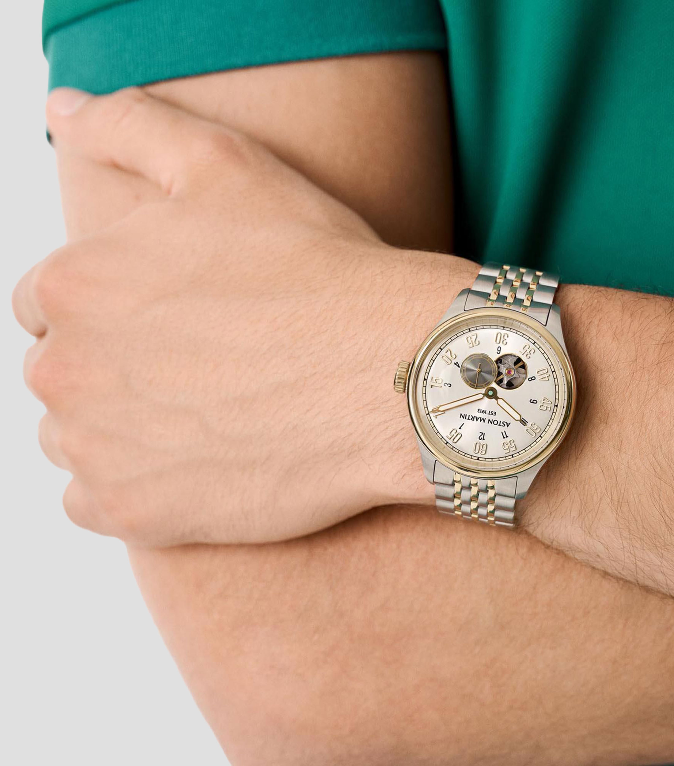 Reloj para hombre Timeless TS1 Automático Casual Plateado