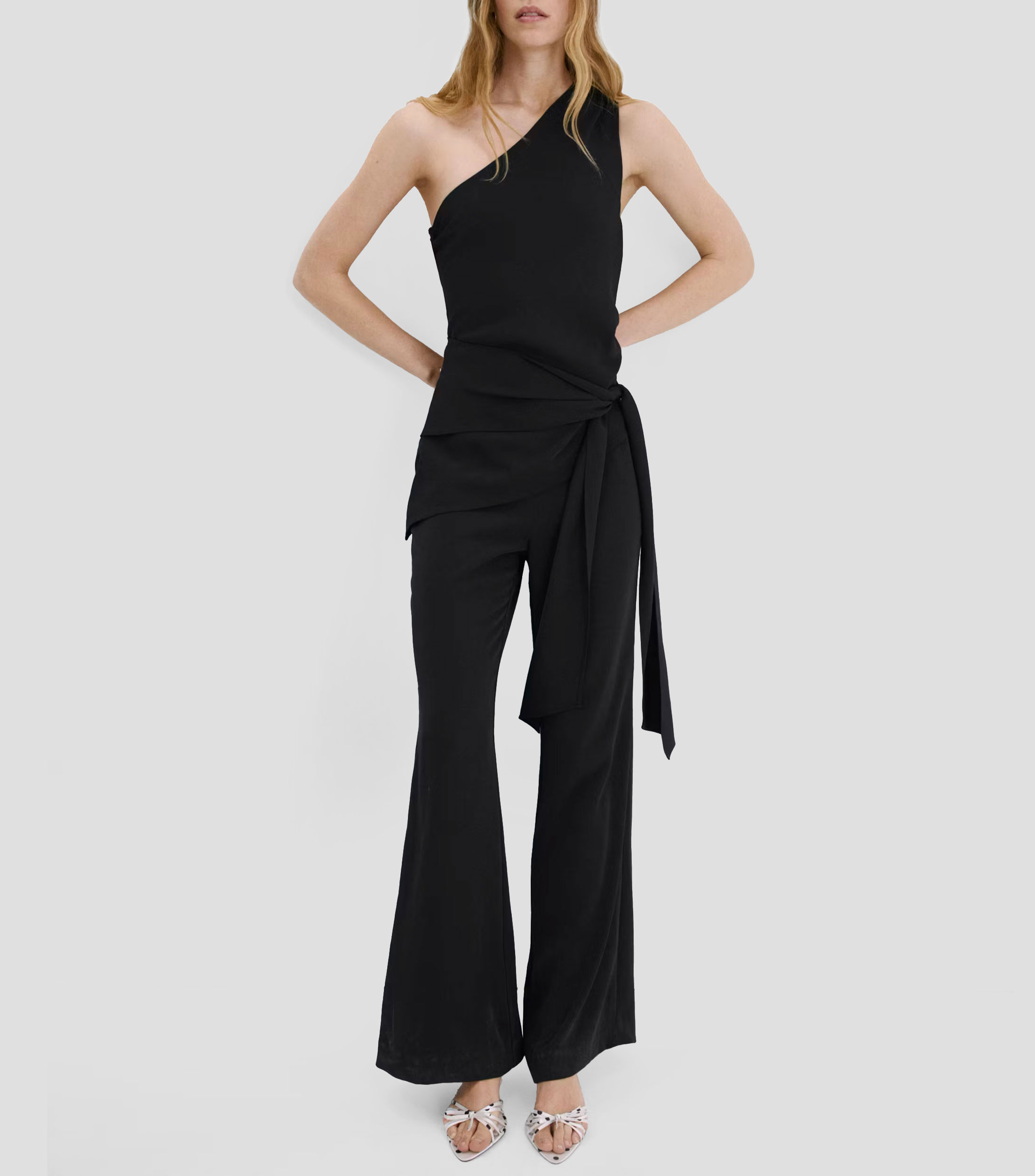 Jumpsuit de corte recto Mujer