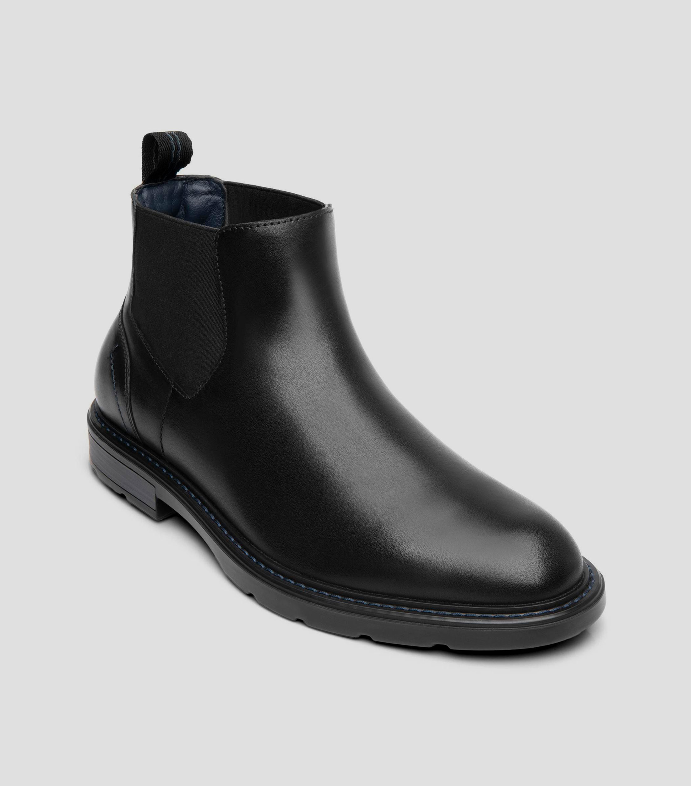 Botines Chelsea en piel vacuna Hombre