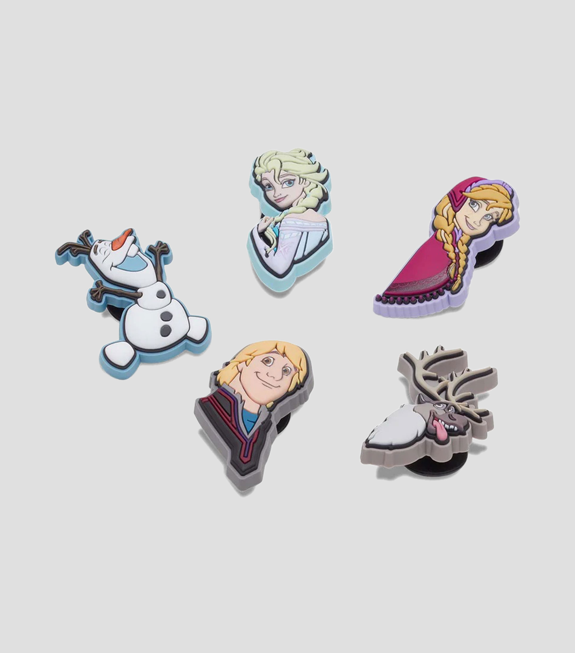 Charms Jibbitz - Frozen, 5 piezas Ninos